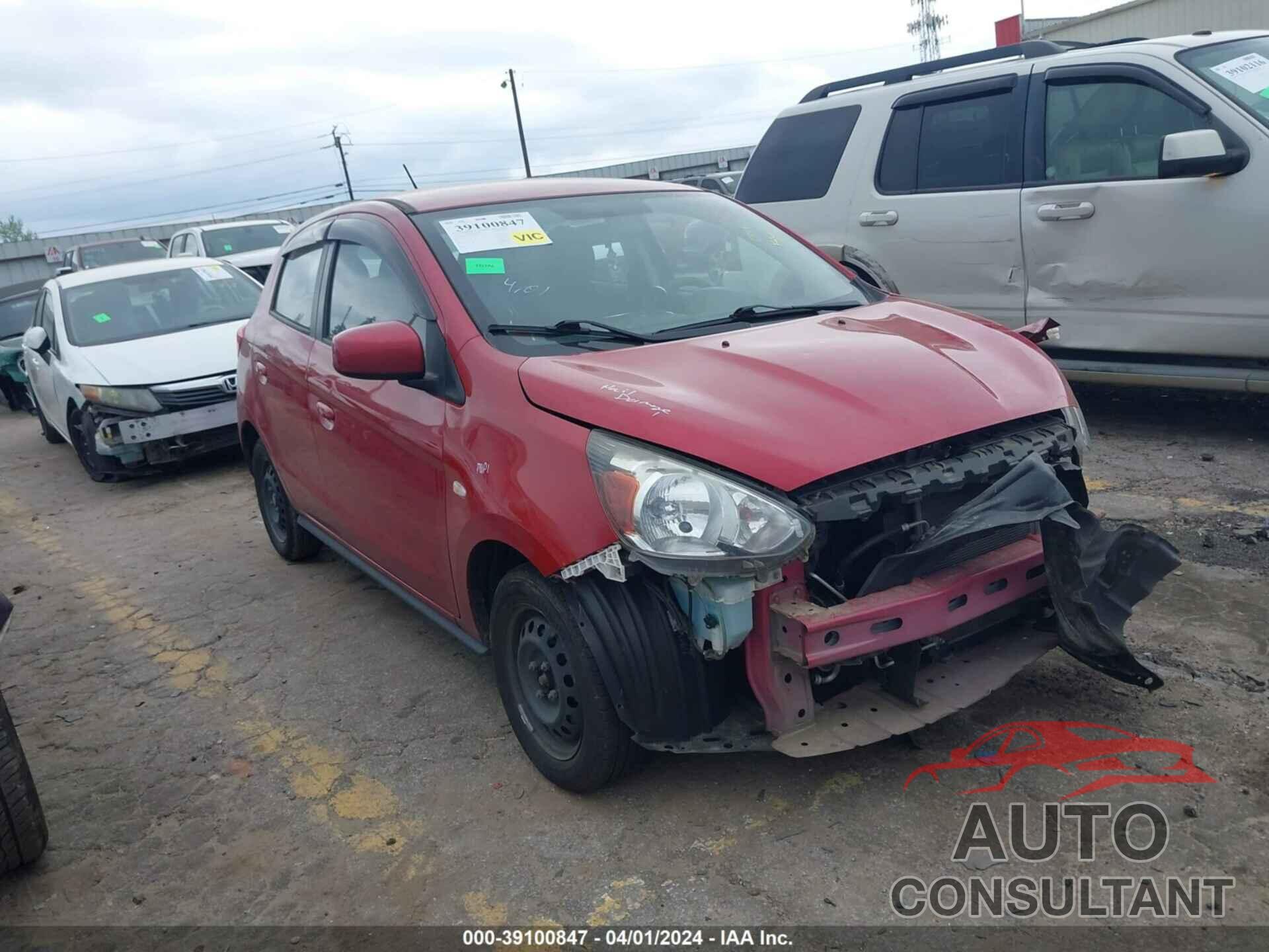 MITSUBISHI MIRAGE 2019 - ML32A3HJ2KH006555