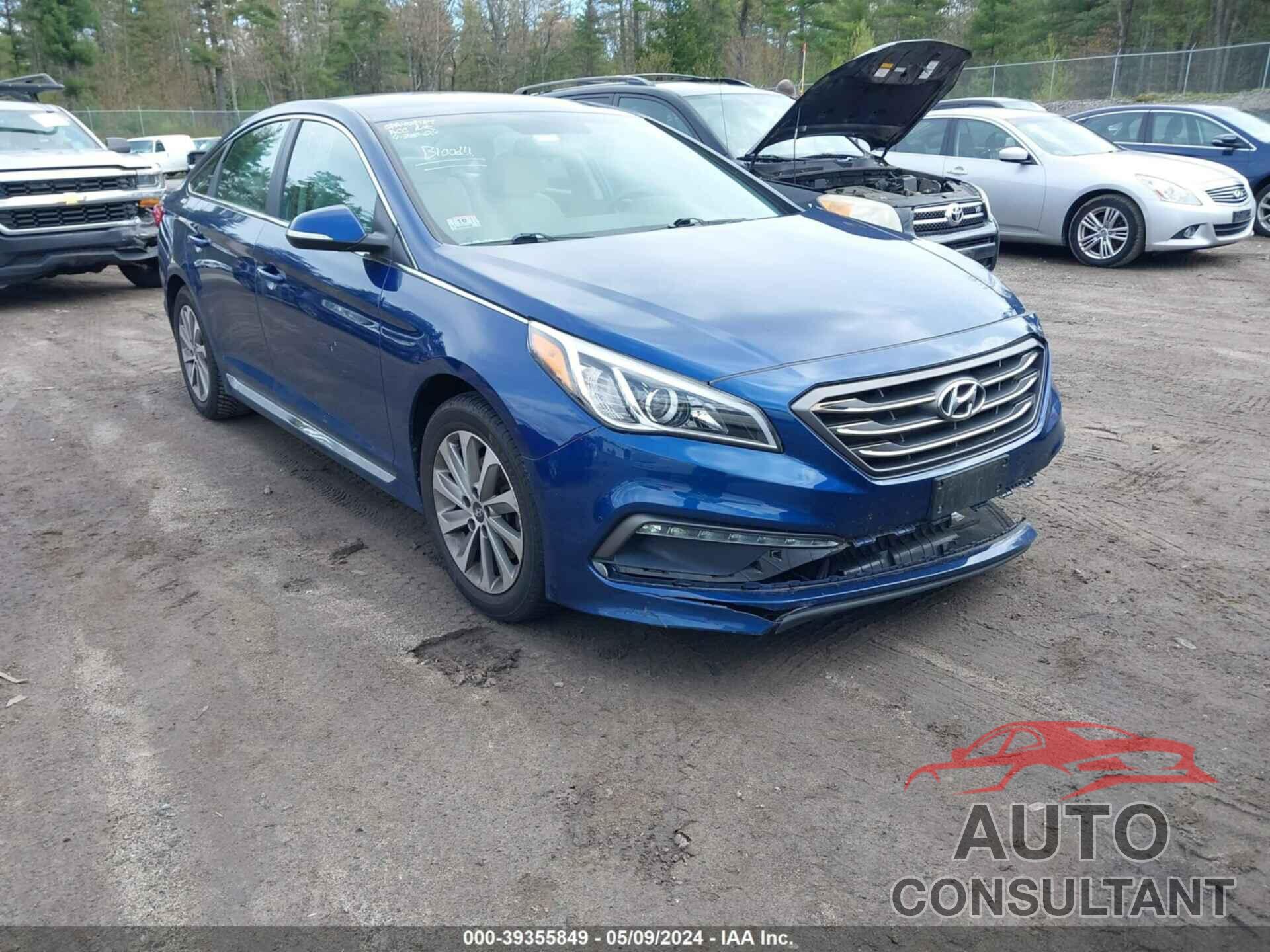 HYUNDAI SONATA 2016 - 5NPE34AFXGH284578