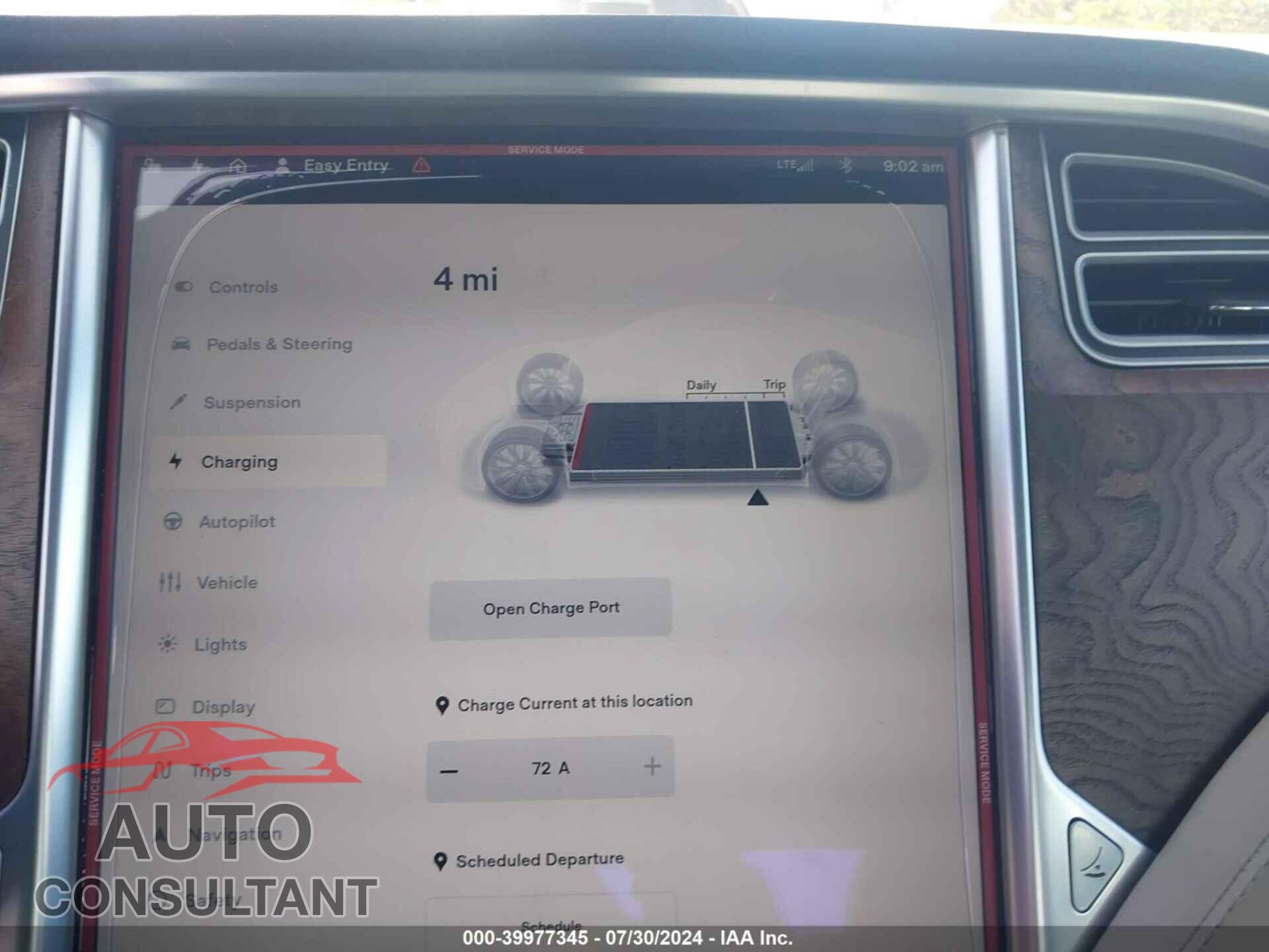 TESLA MODEL S 2016 - 5YJSA1E48GF161604