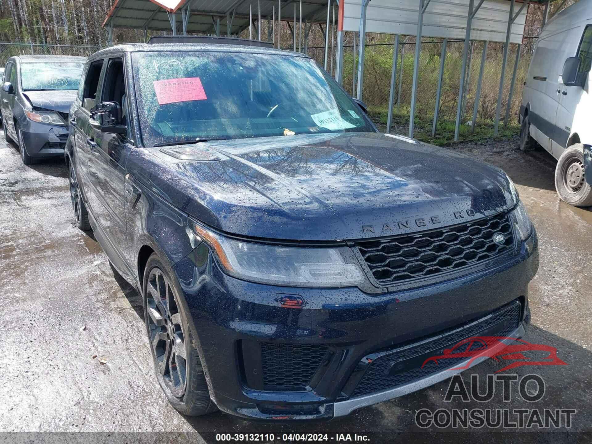 LAND ROVER RANGE ROVER SPORT 2022 - SALWR2SU6NA221334