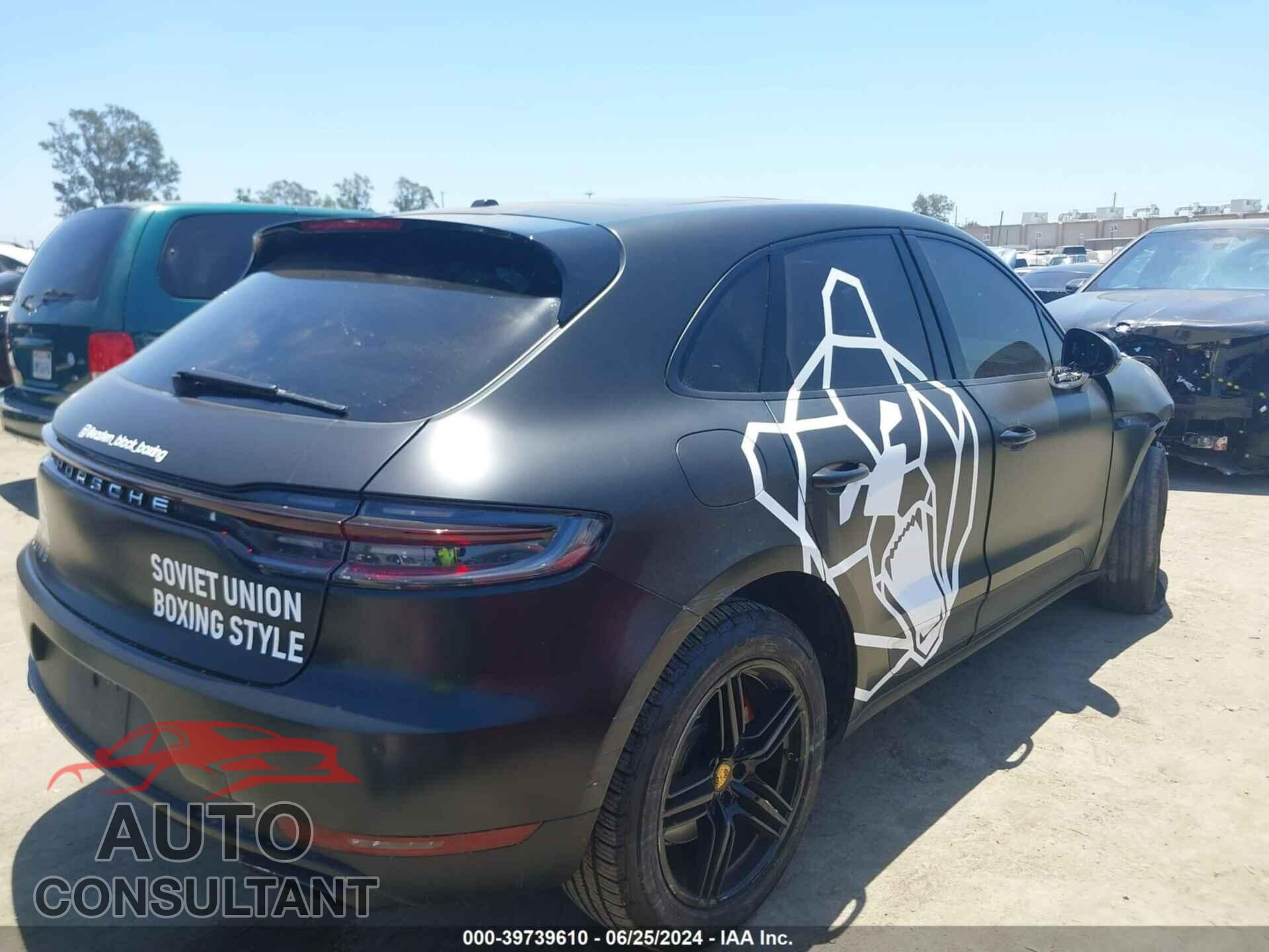 PORSCHE MACAN 2021 - WP1AA2A55MLB09029