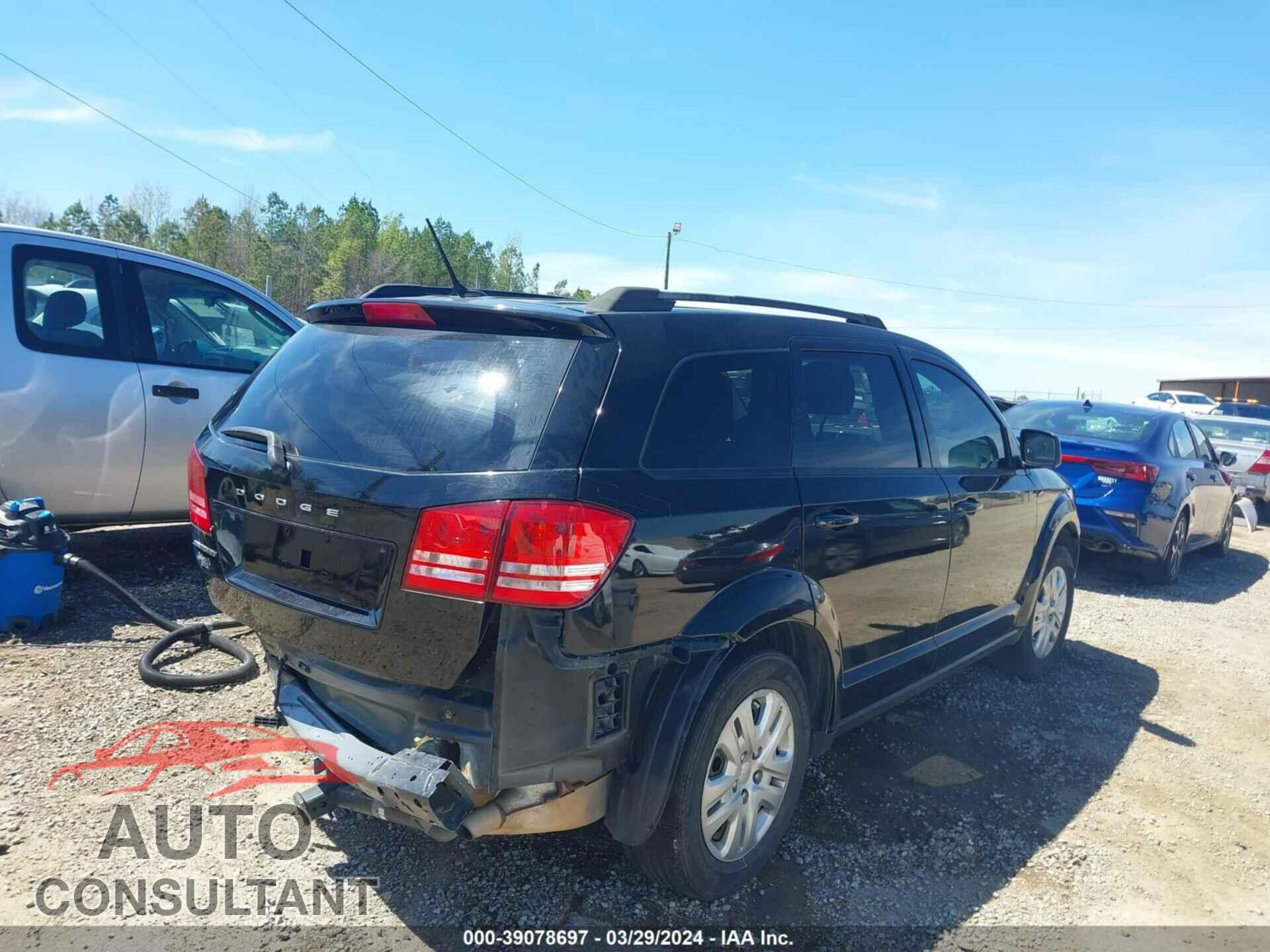 DODGE JOURNEY 2017 - 3C4PDCAB8HT581332