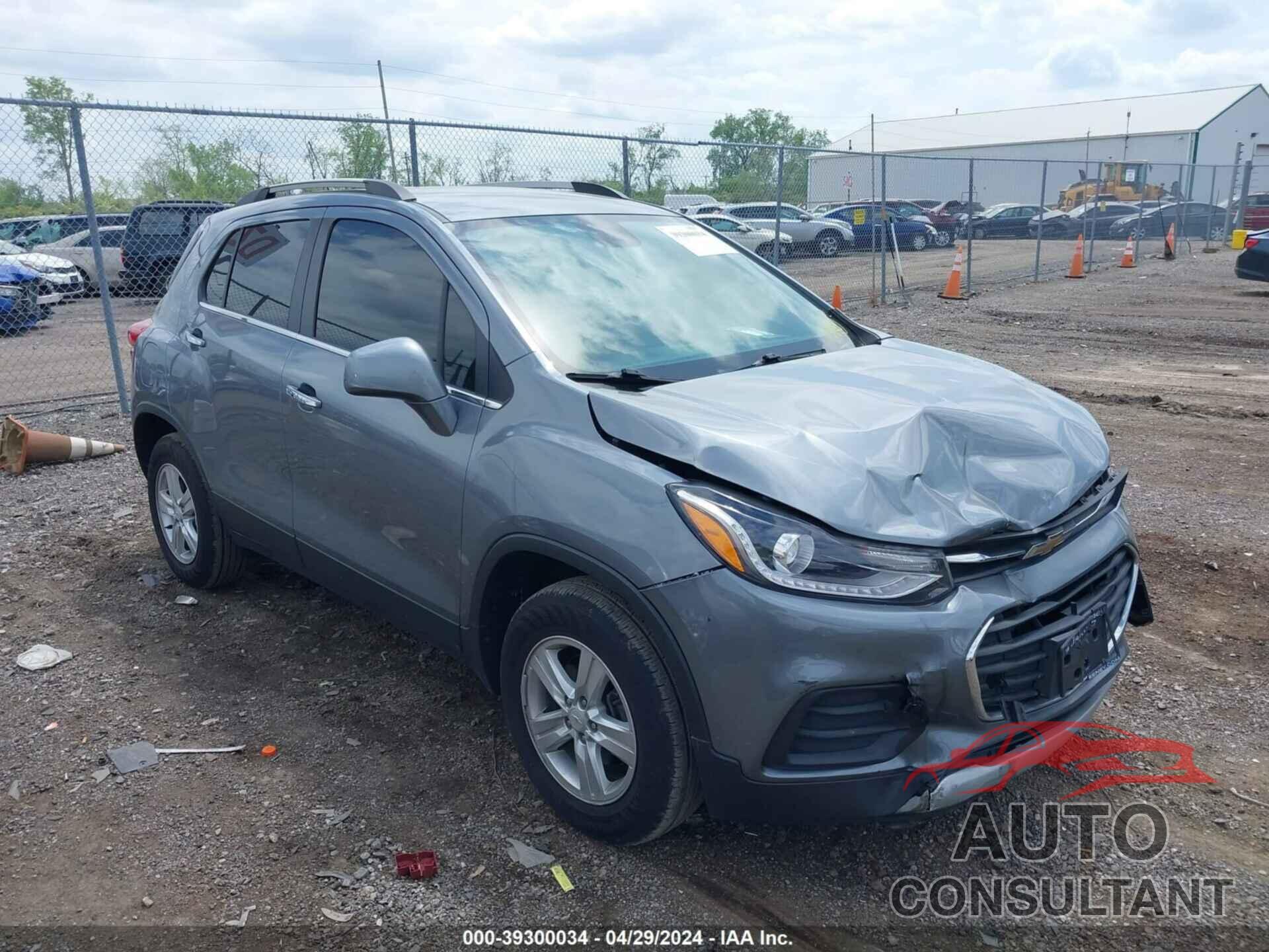 CHEVROLET TRAX 2019 - KL7CJPSB0KB811285