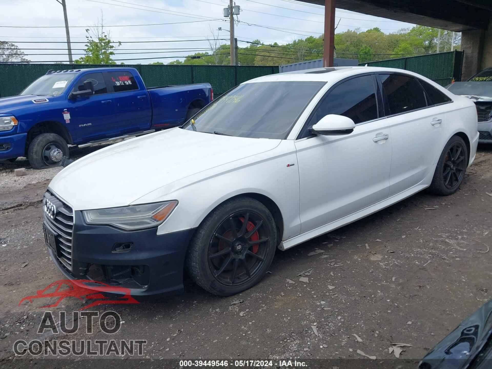 AUDI A6 2016 - WAUGFAFCXGN099005