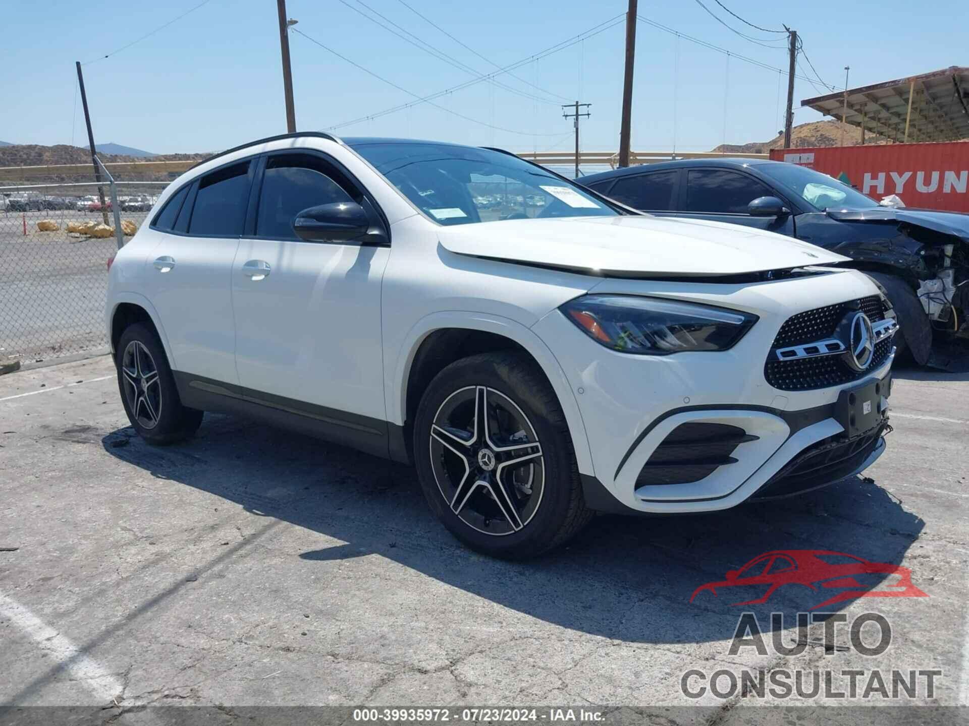 MERCEDES-BENZ GLA 250 2024 - W1N4N4GB0RJ577628