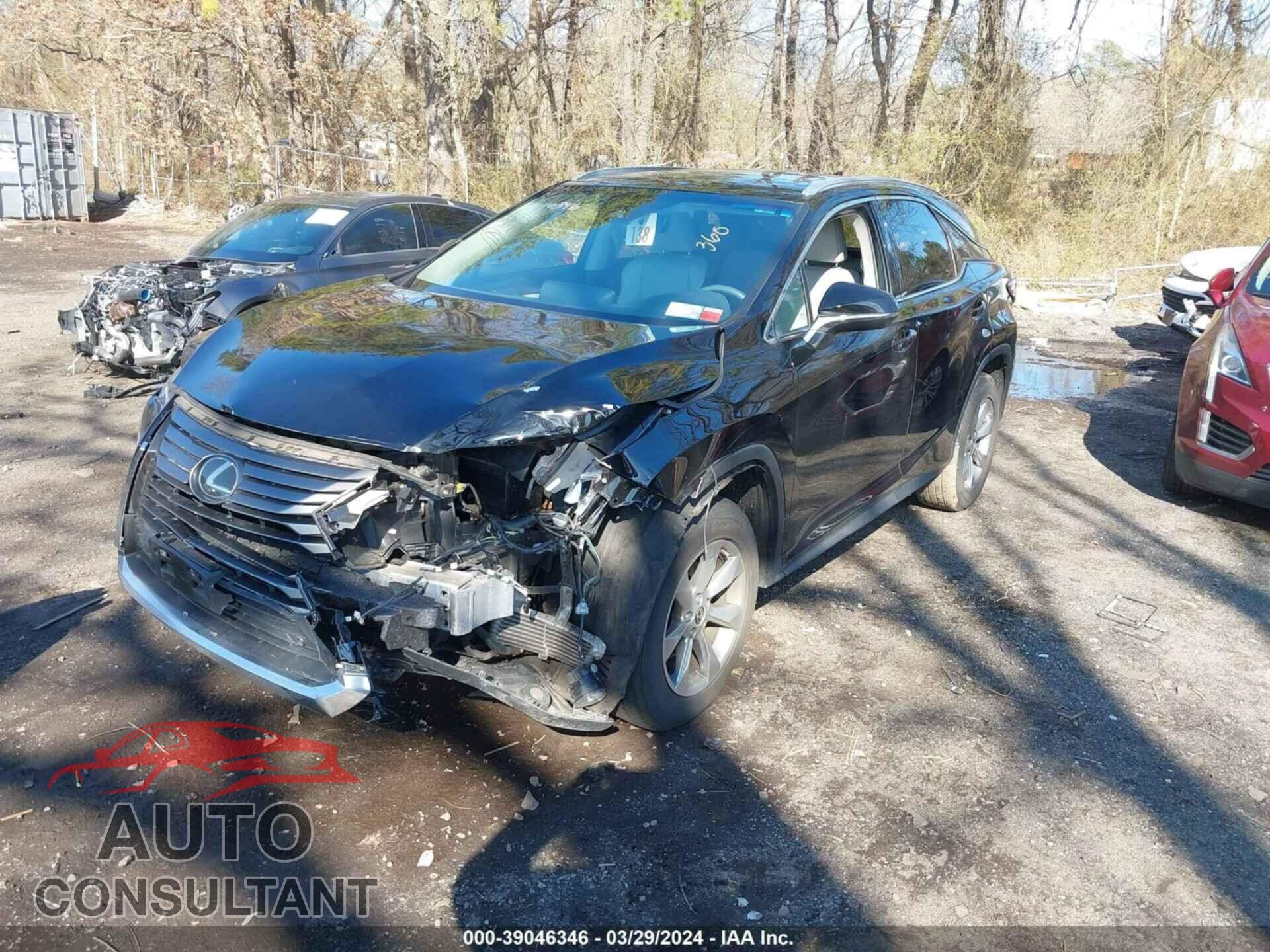 LEXUS RX 350 2019 - 2T2BZMCAXKC191862