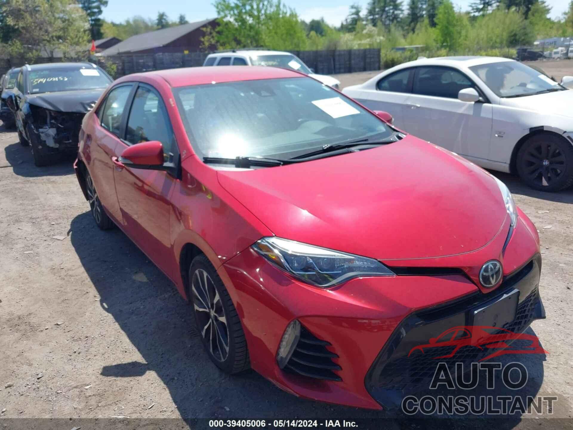 TOYOTA COROLLA 2017 - 2T1BURHE6HC809442