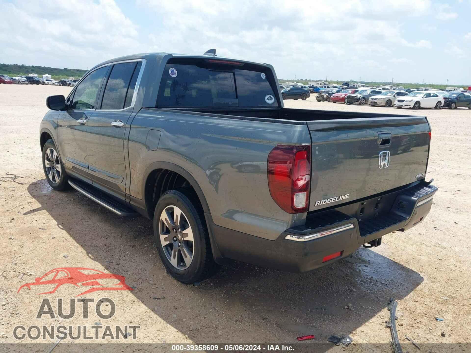 HONDA RIDGELINE 2017 - 5FPYK3F72HB035128