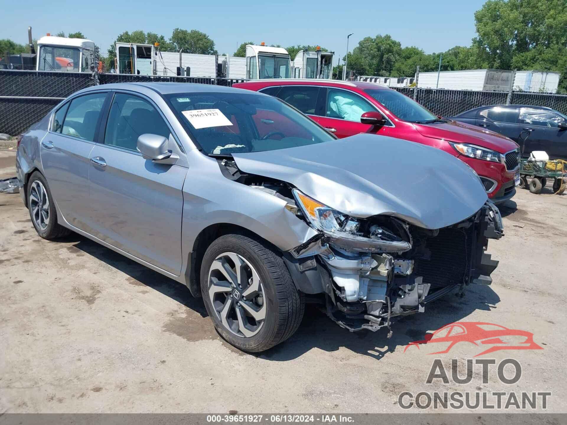 HONDA ACCORD 2017 - 1HGCR2F81HA242105