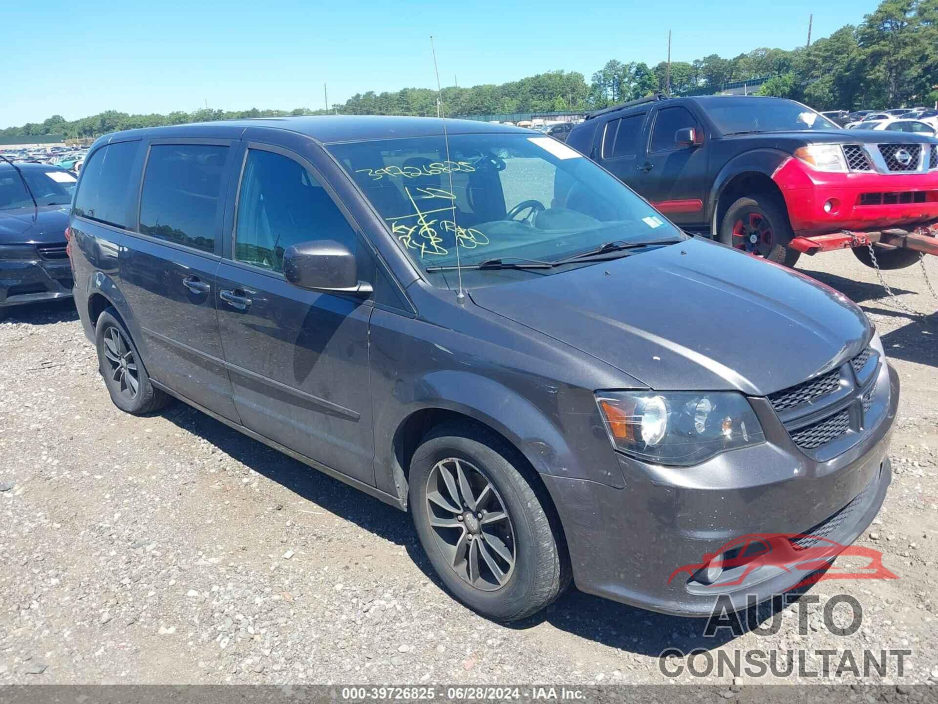 DODGE GRAND CARAVAN 2017 - 2C4RDGEG0HR568535