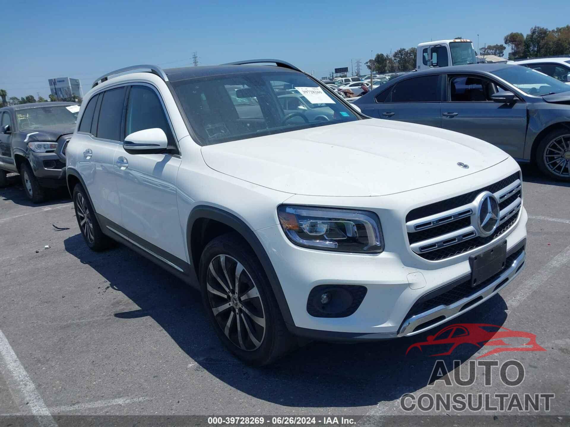 MERCEDES-BENZ GLB 250 2022 - W1N4M4HB0NW180466