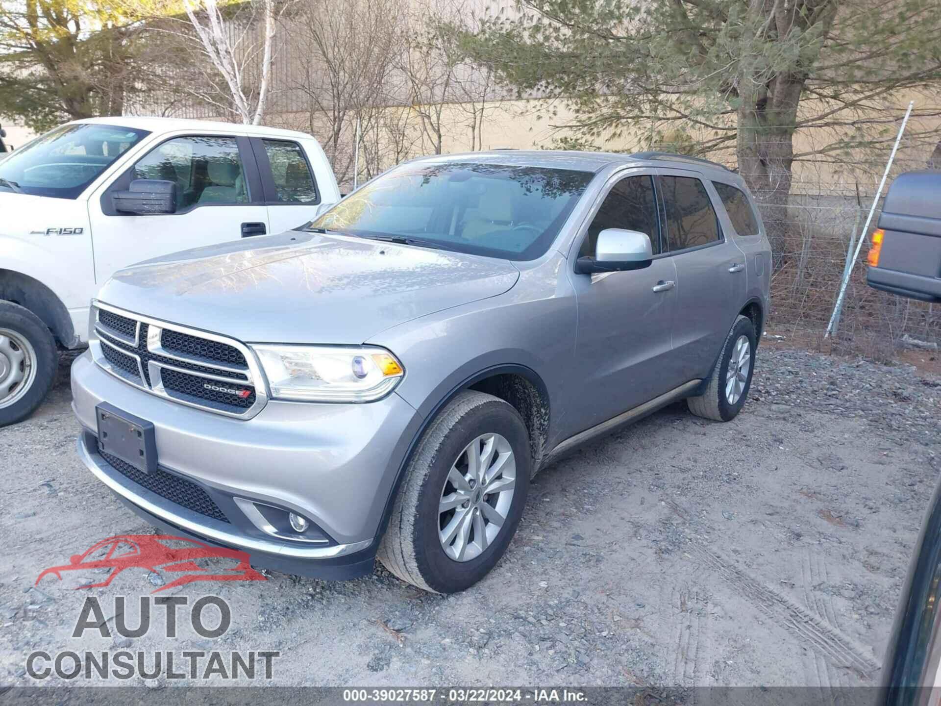 DODGE DURANGO 2019 - 1C4RDJAG5KC744420
