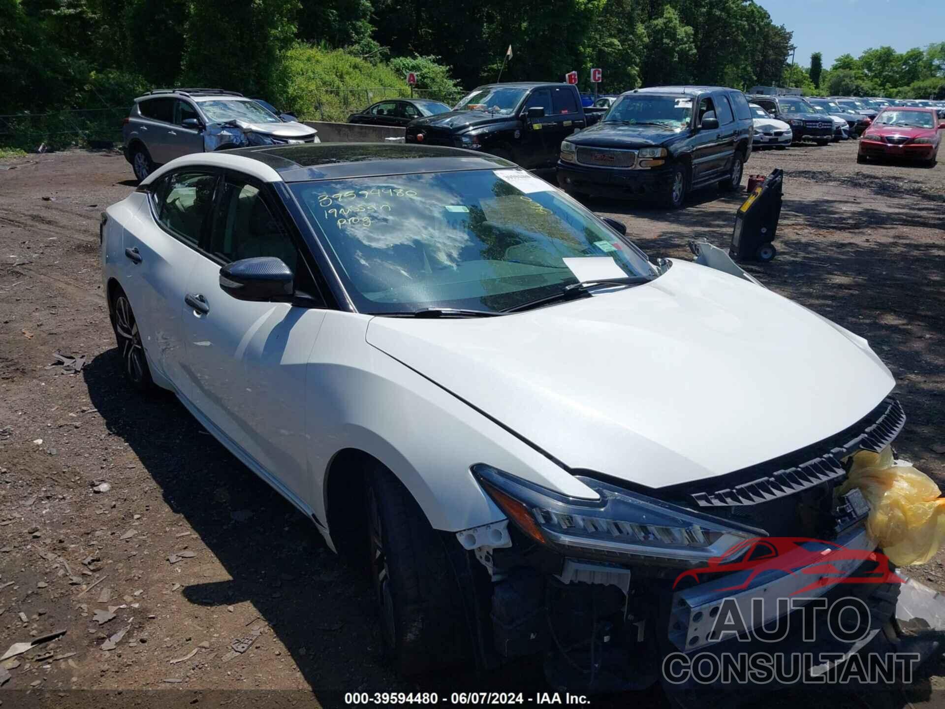 NISSAN MAXIMA 2019 - 1N4AA6AV6KC375980