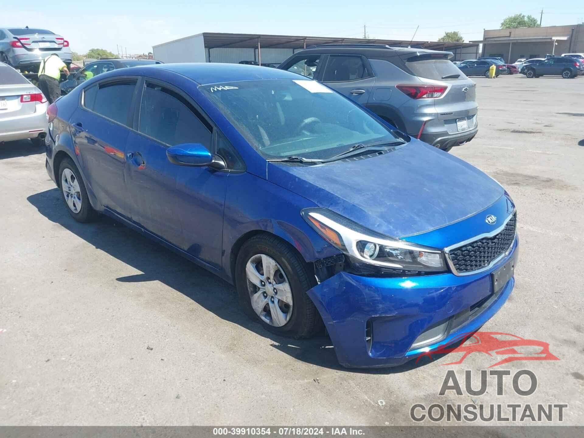 KIA FORTE 2018 - 3KPFK4A73JE264359