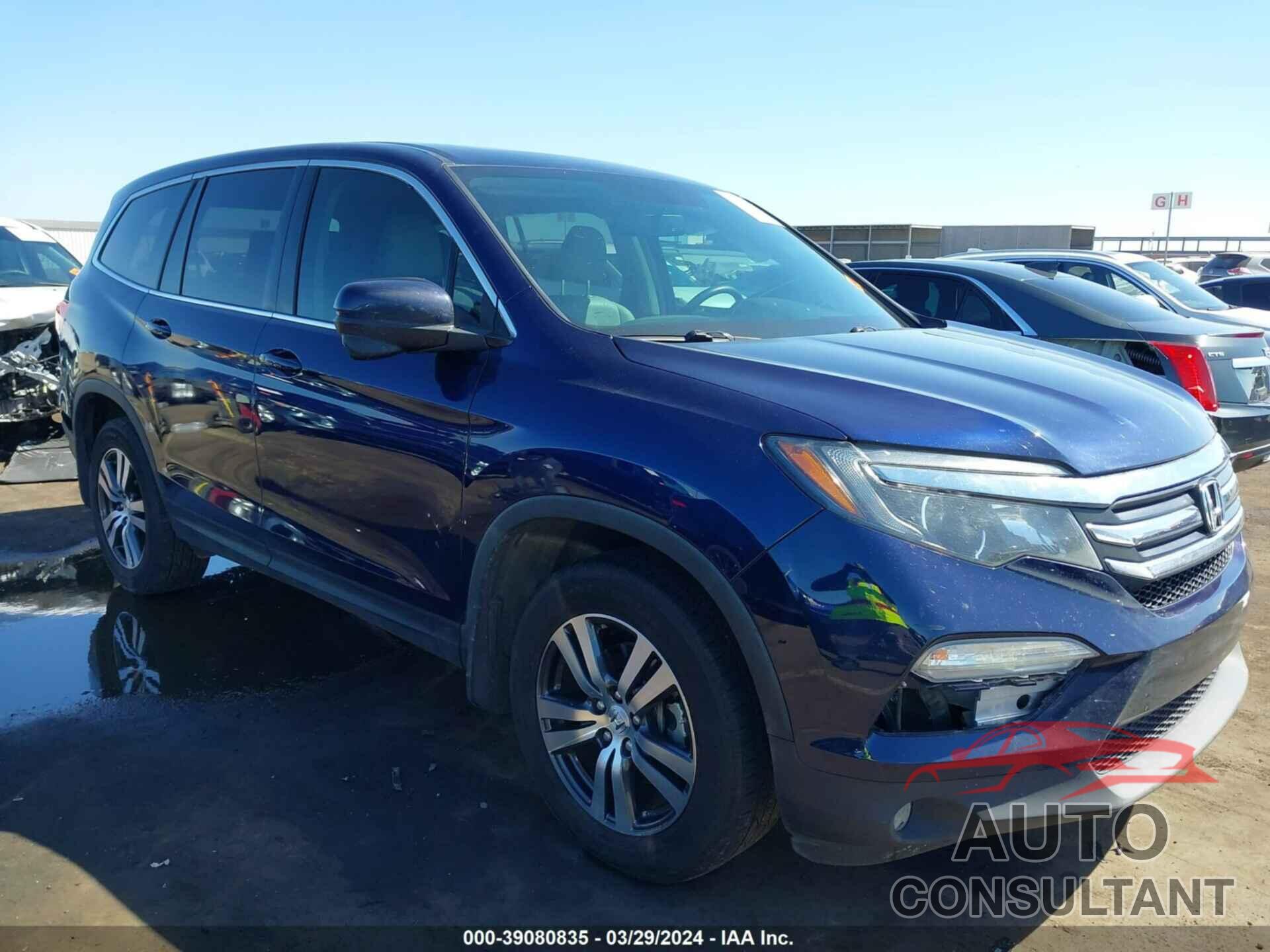 HONDA PILOT 2017 - 5FNYF6H58HB040439