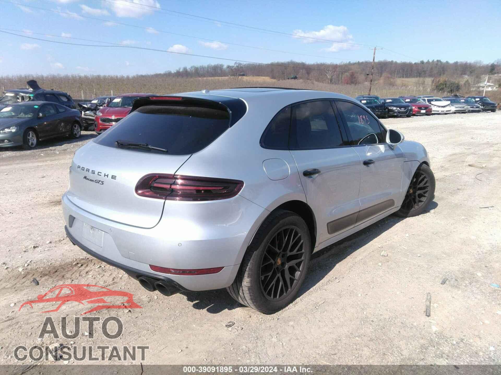 PORSCHE MACAN 2017 - WP1AG2A52HLB54854