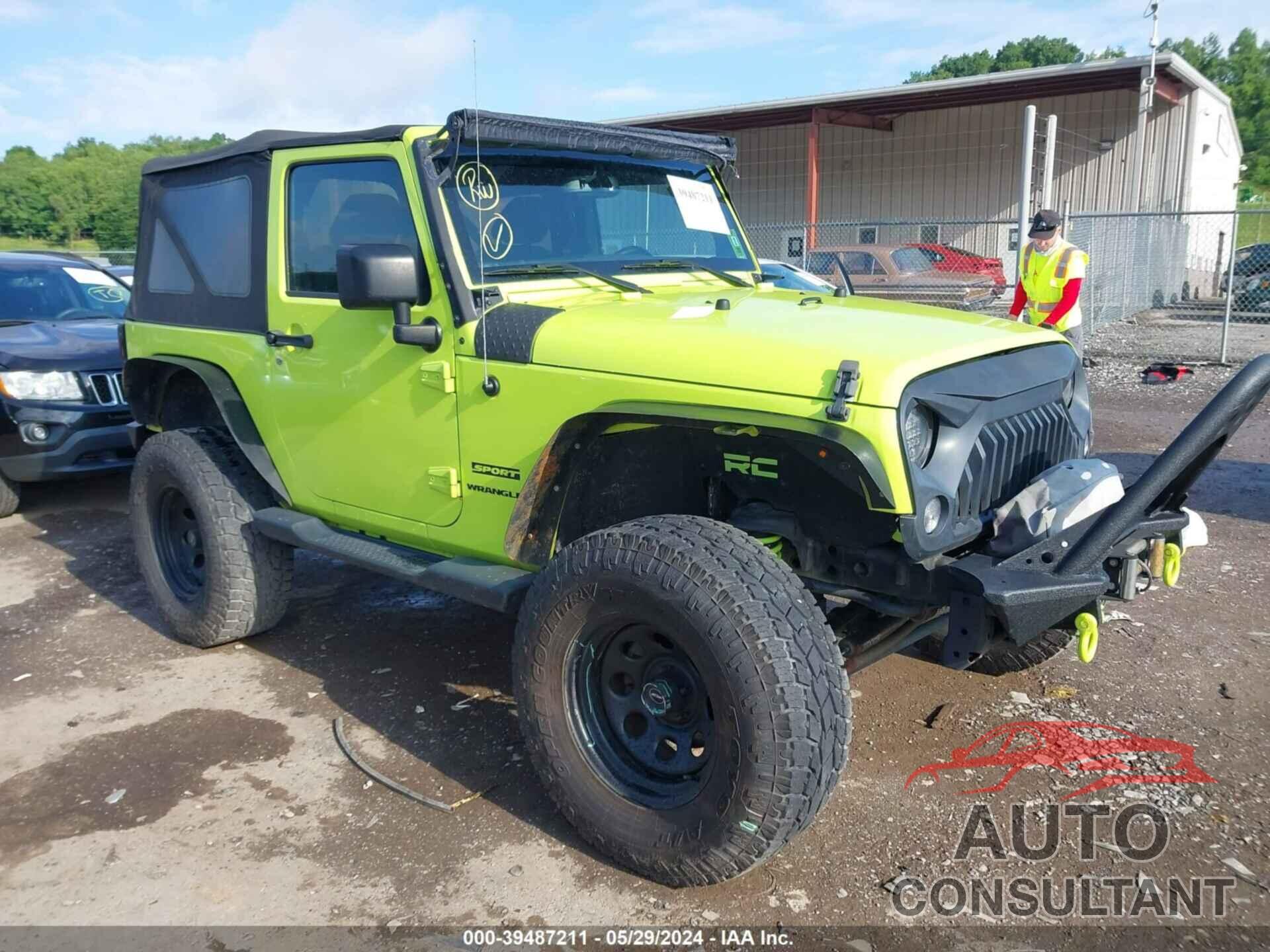 JEEP WRANGLER 2016 - 1C4AJWAG7GL298975
