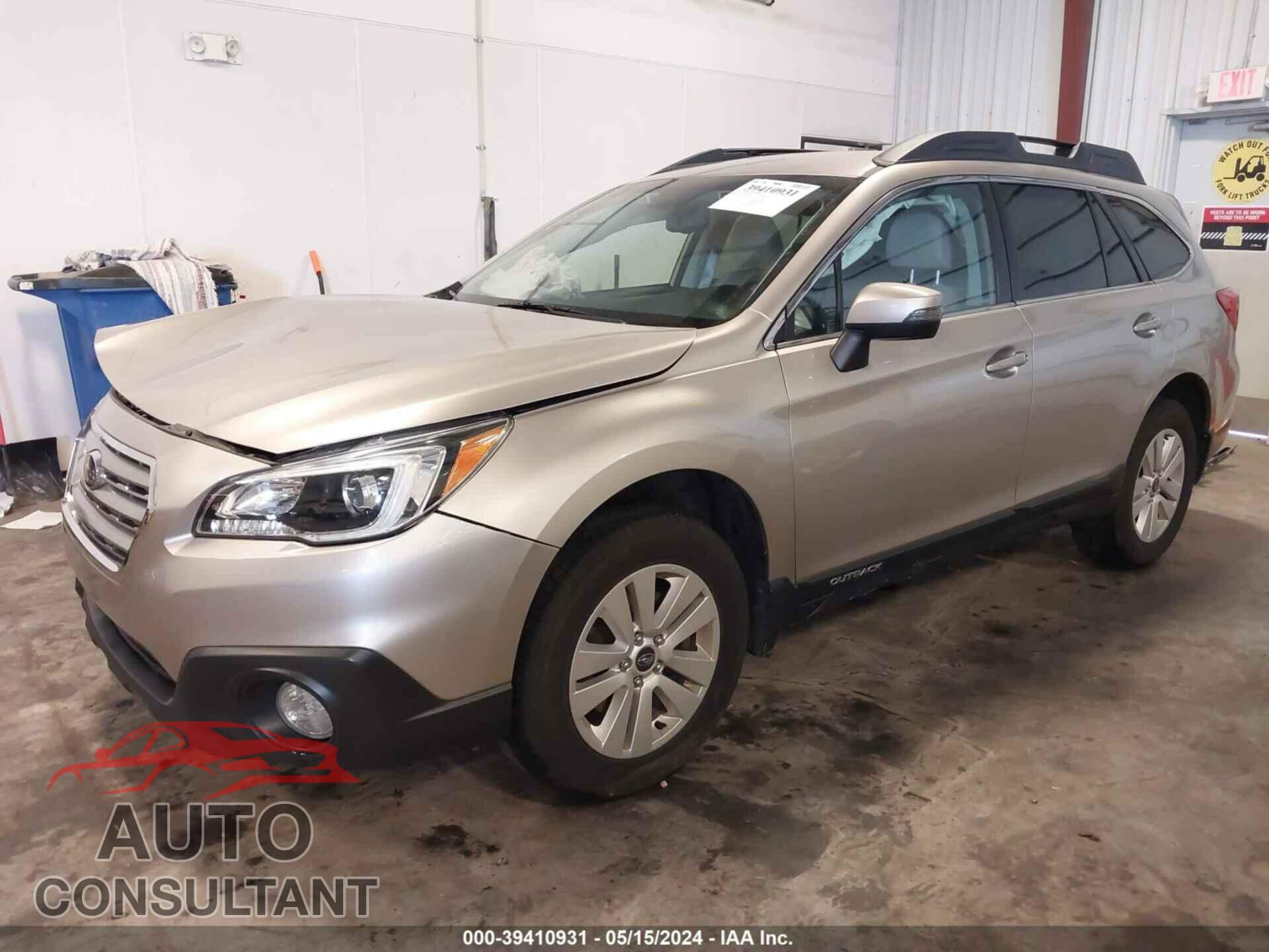SUBARU OUTBACK 2016 - 4S4BSBFC7G3314376