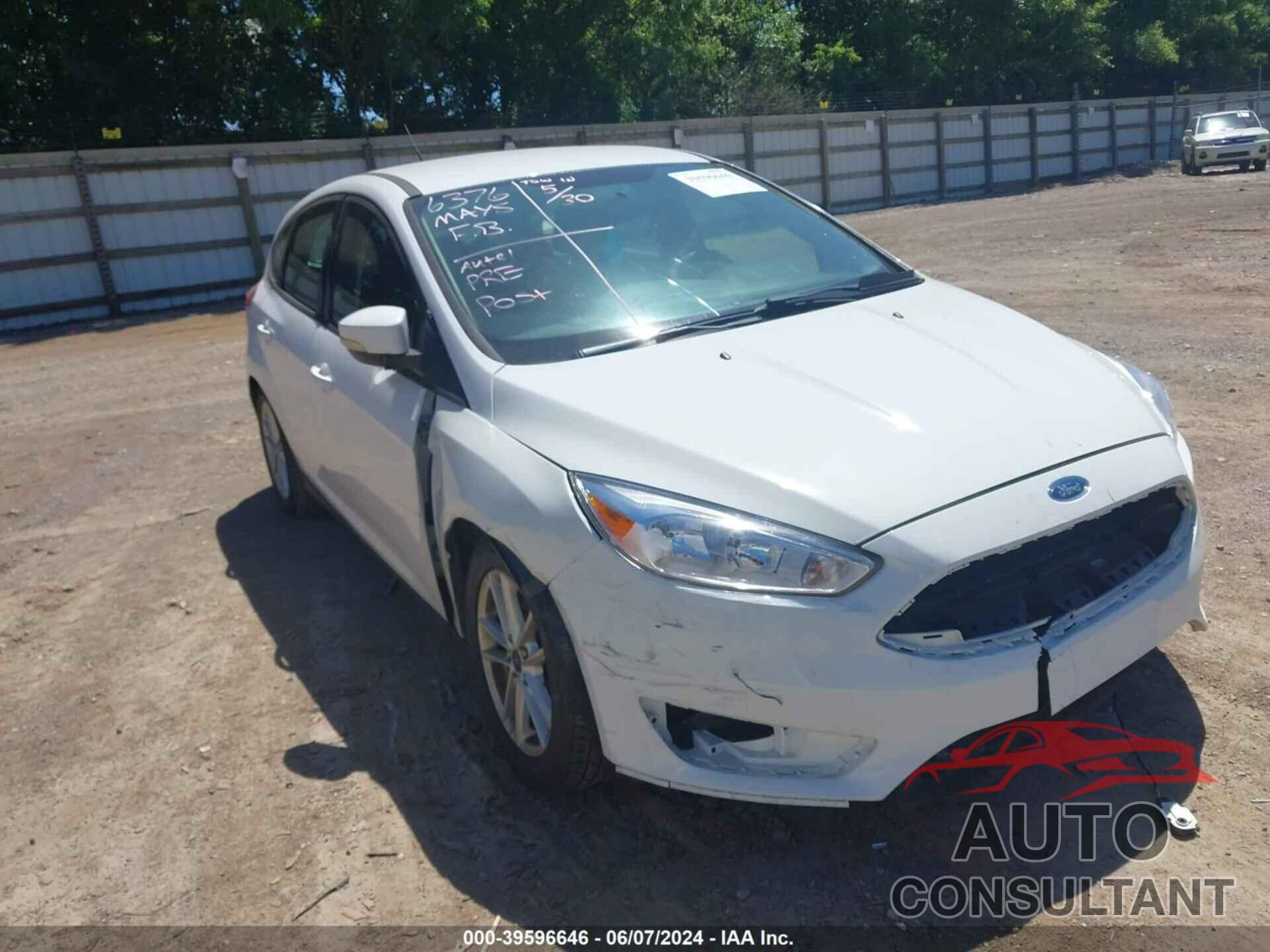 FORD FOCUS 2016 - 1FADP3K21GL325218