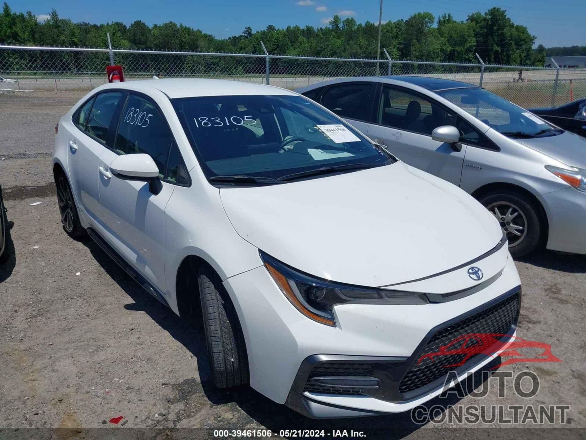 TOYOTA COROLLA 2022 - JTDS4MCE4N3506884