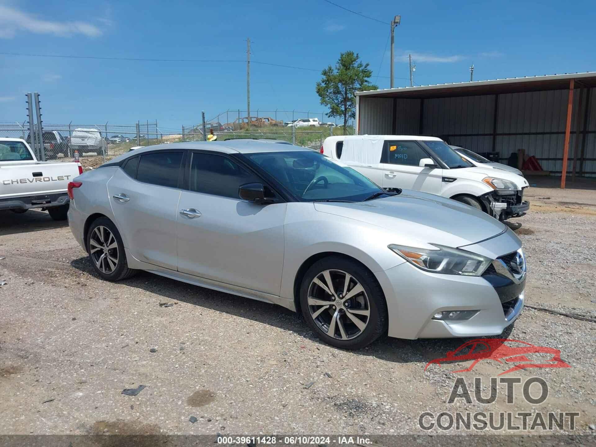 NISSAN MAXIMA 2017 - 1N4AA6APXHC417710