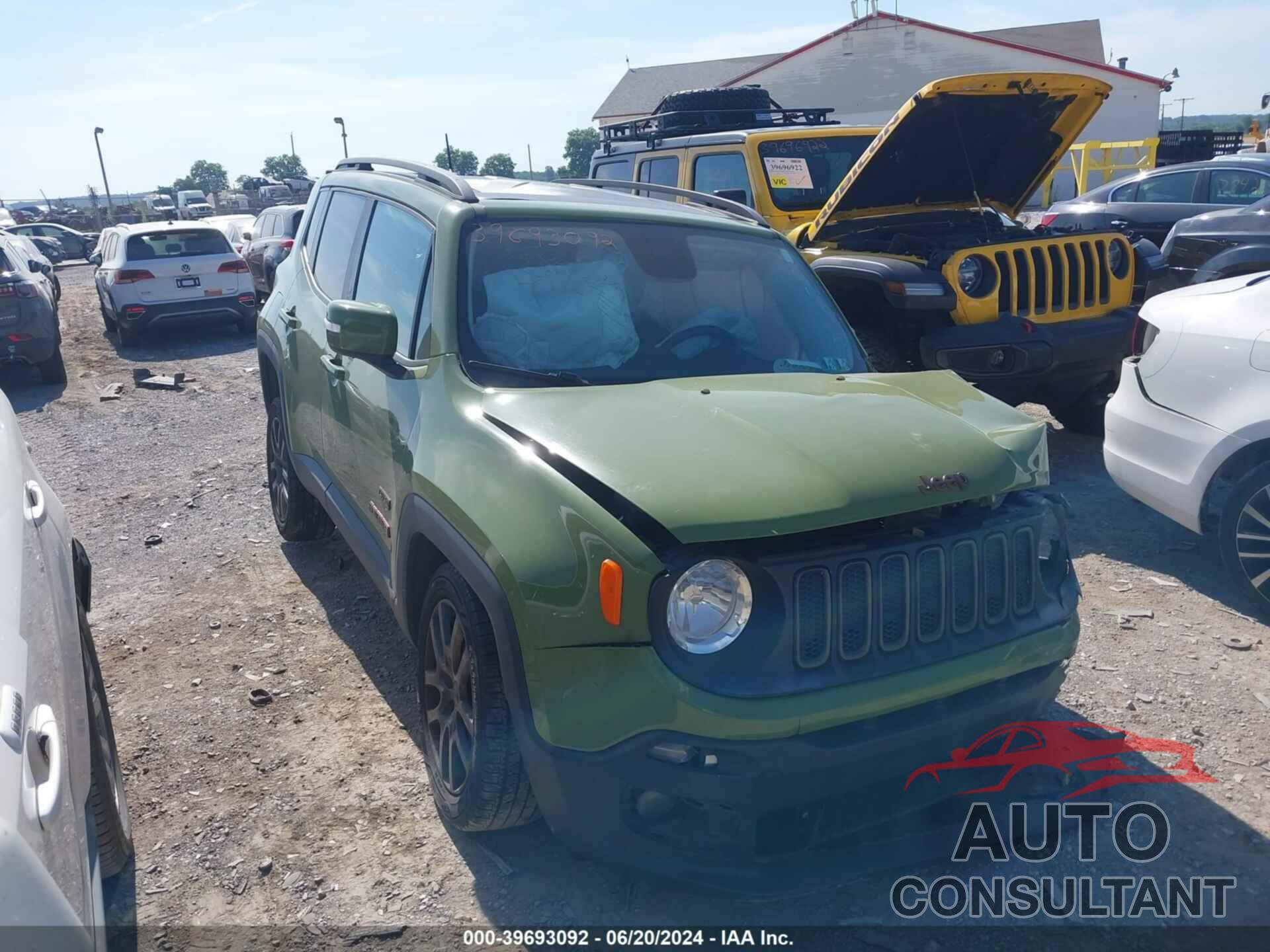 JEEP RENEGADE 2016 - ZACCJBBT8GPD56150