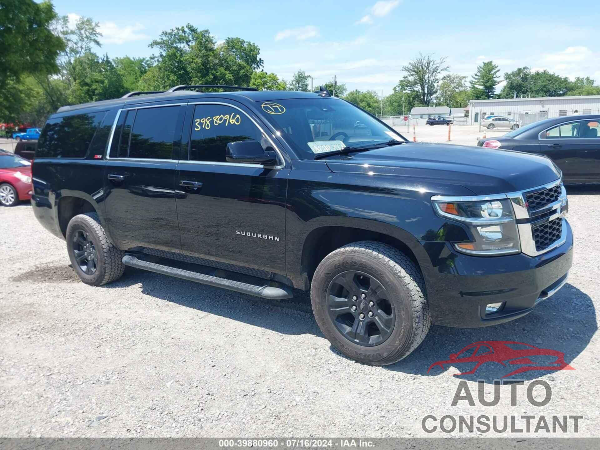 CHEVROLET SUBURBAN 2017 - 1GNSKHKC5HR281364