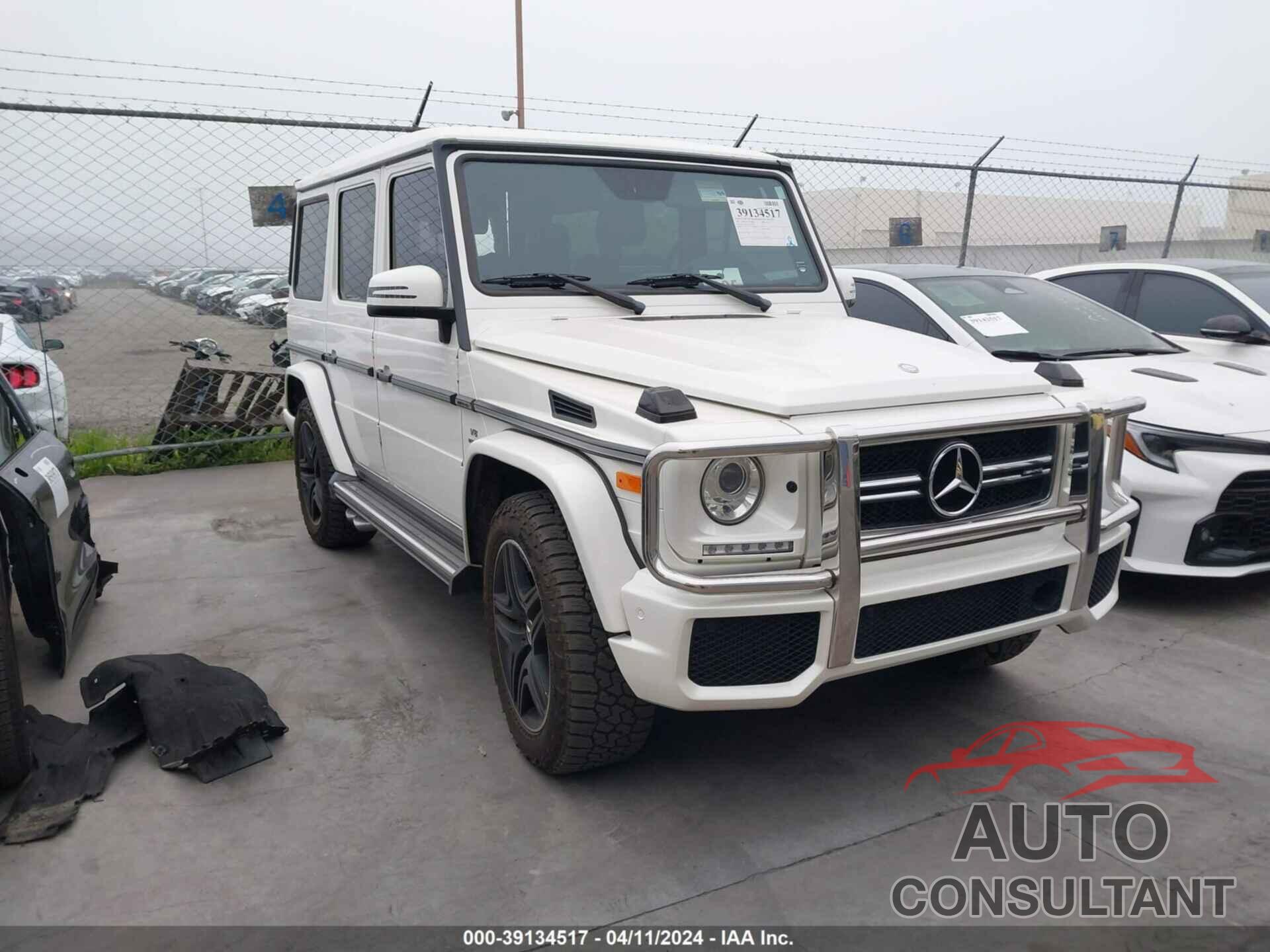 MERCEDES-BENZ AMG G 63 2017 - WDCYC7DFXHX275034