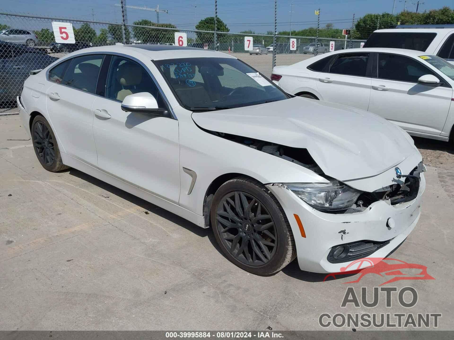 BMW 428I GRAN COUPE 2016 - WBA4A9C54GG695916