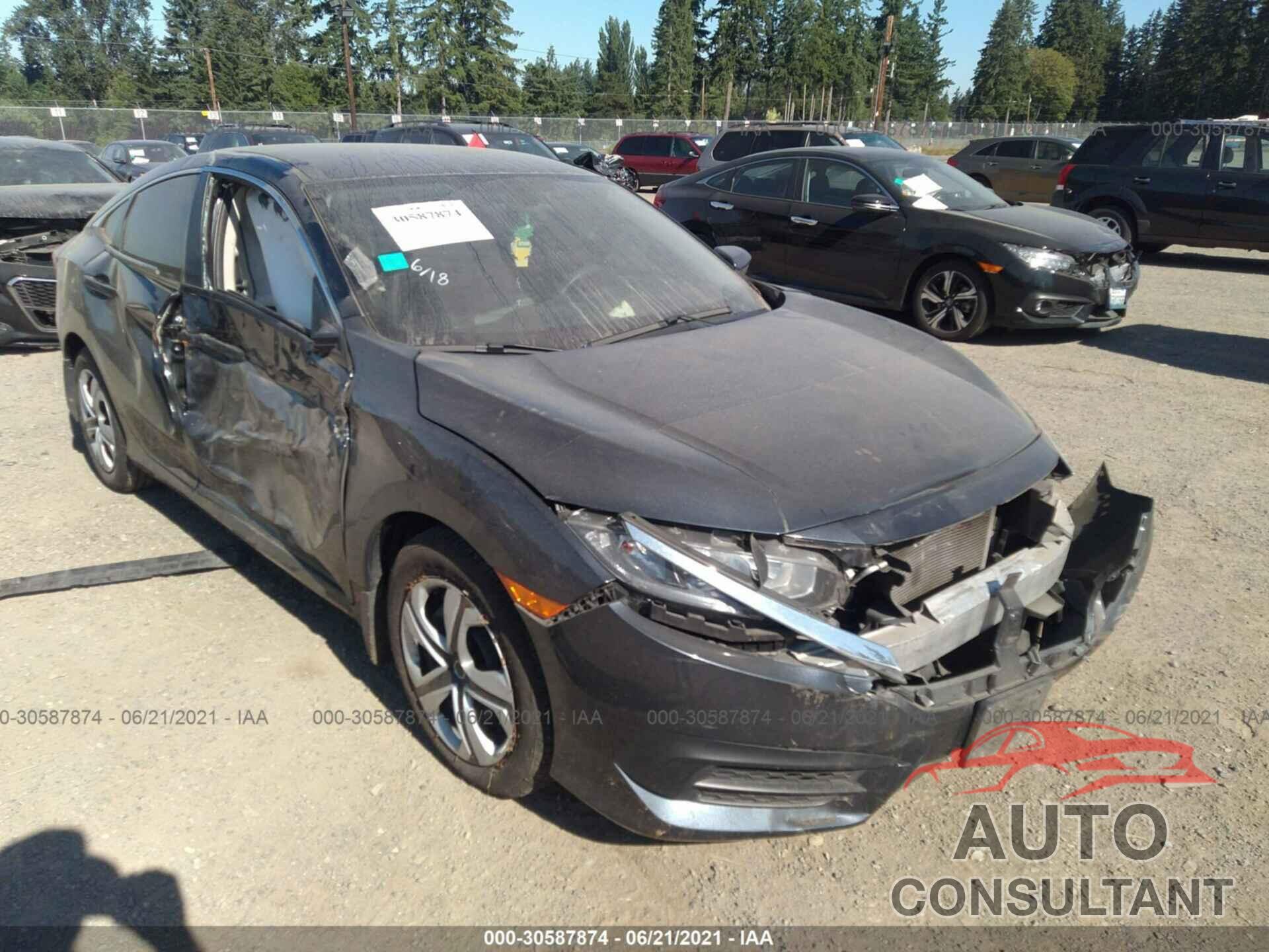 HONDA CIVIC SEDAN 2018 - 2HGFC2F50JH525512