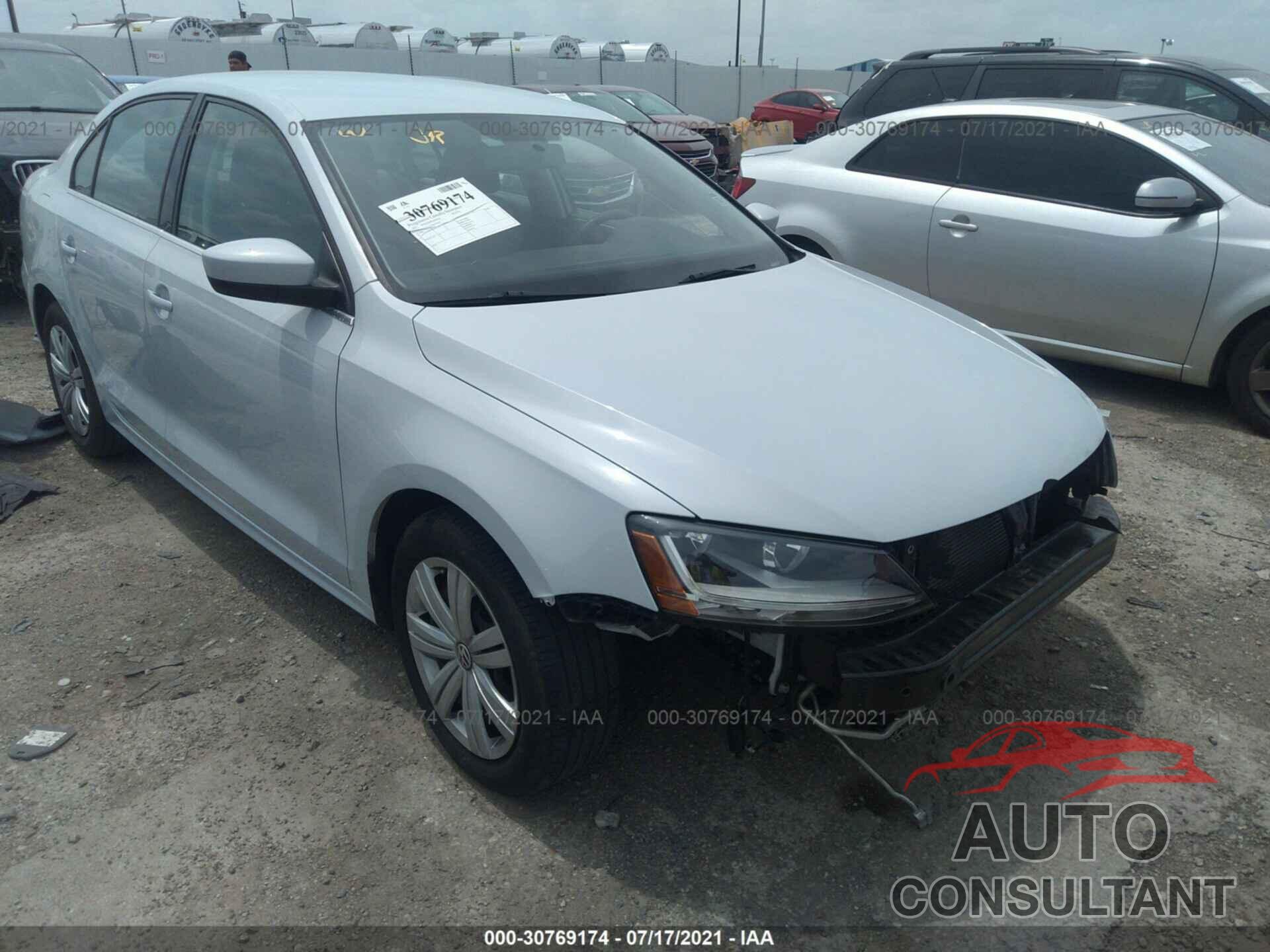 VOLKSWAGEN JETTA 2017 - 3VW2B7AJ1HM279824