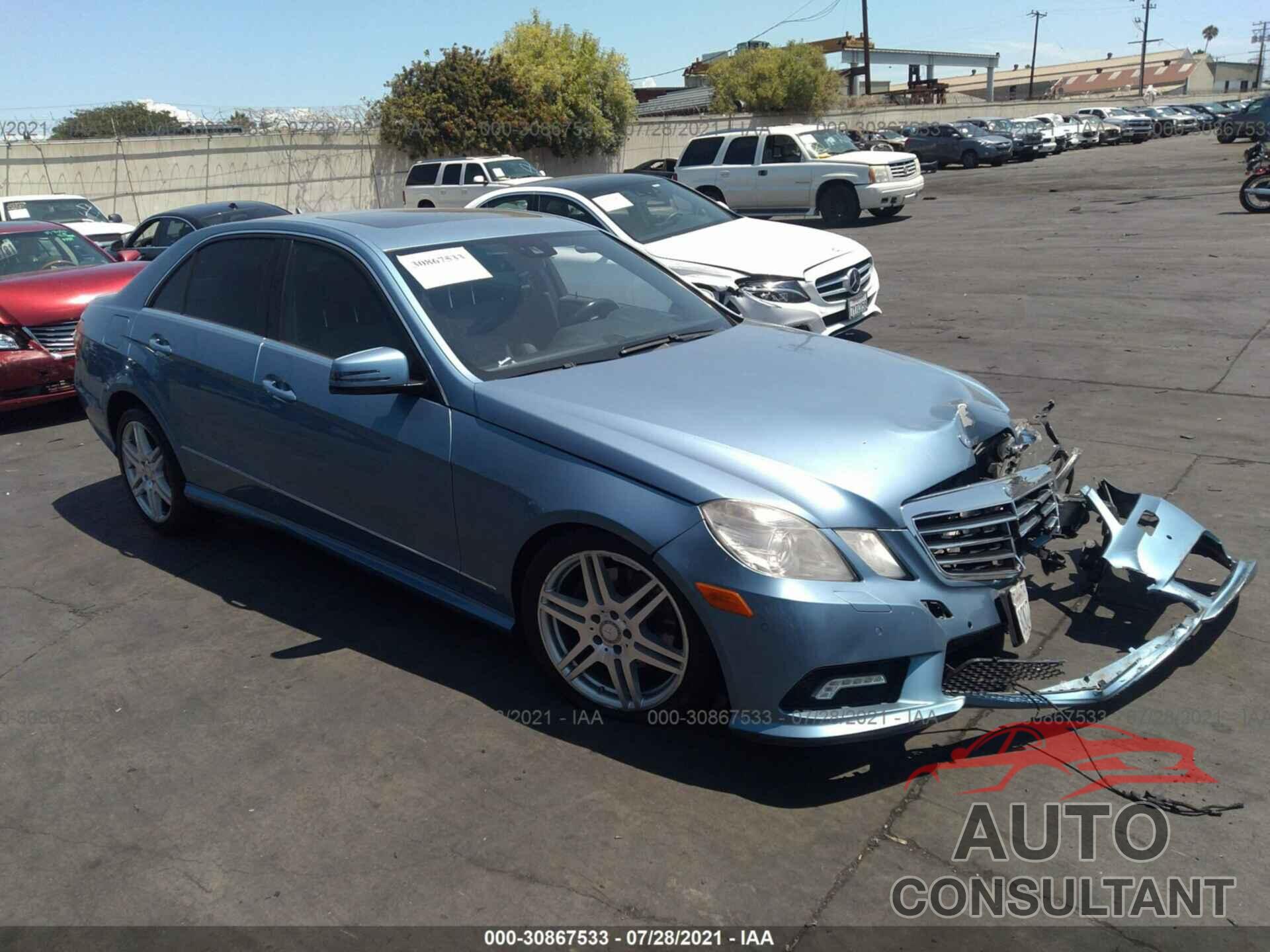MERCEDES-BENZ E-CLASS 2010 - WDDHF5GB6AA073865
