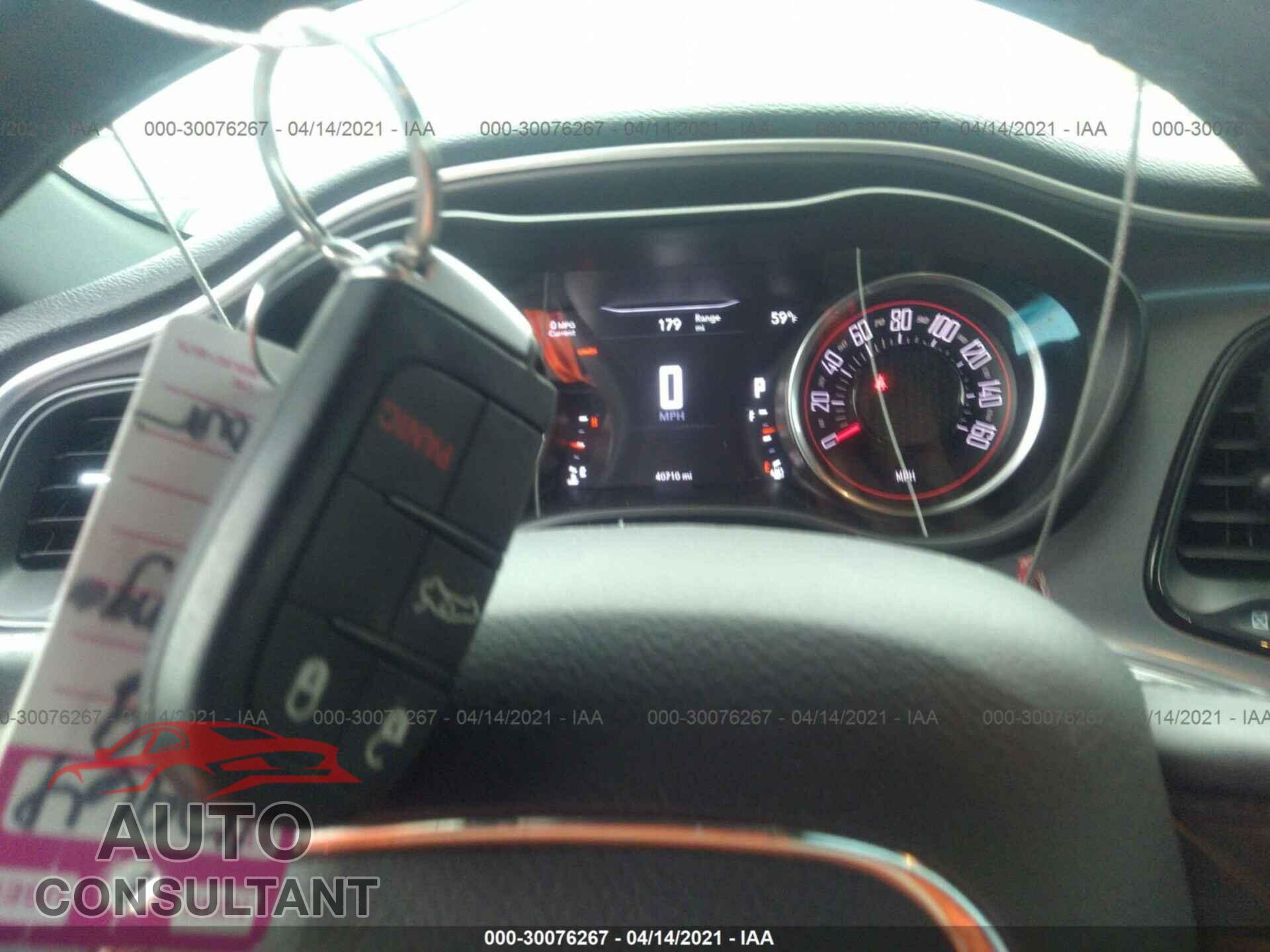DODGE CHALLENGER 2019 - 2C3CDZAG2KH687678