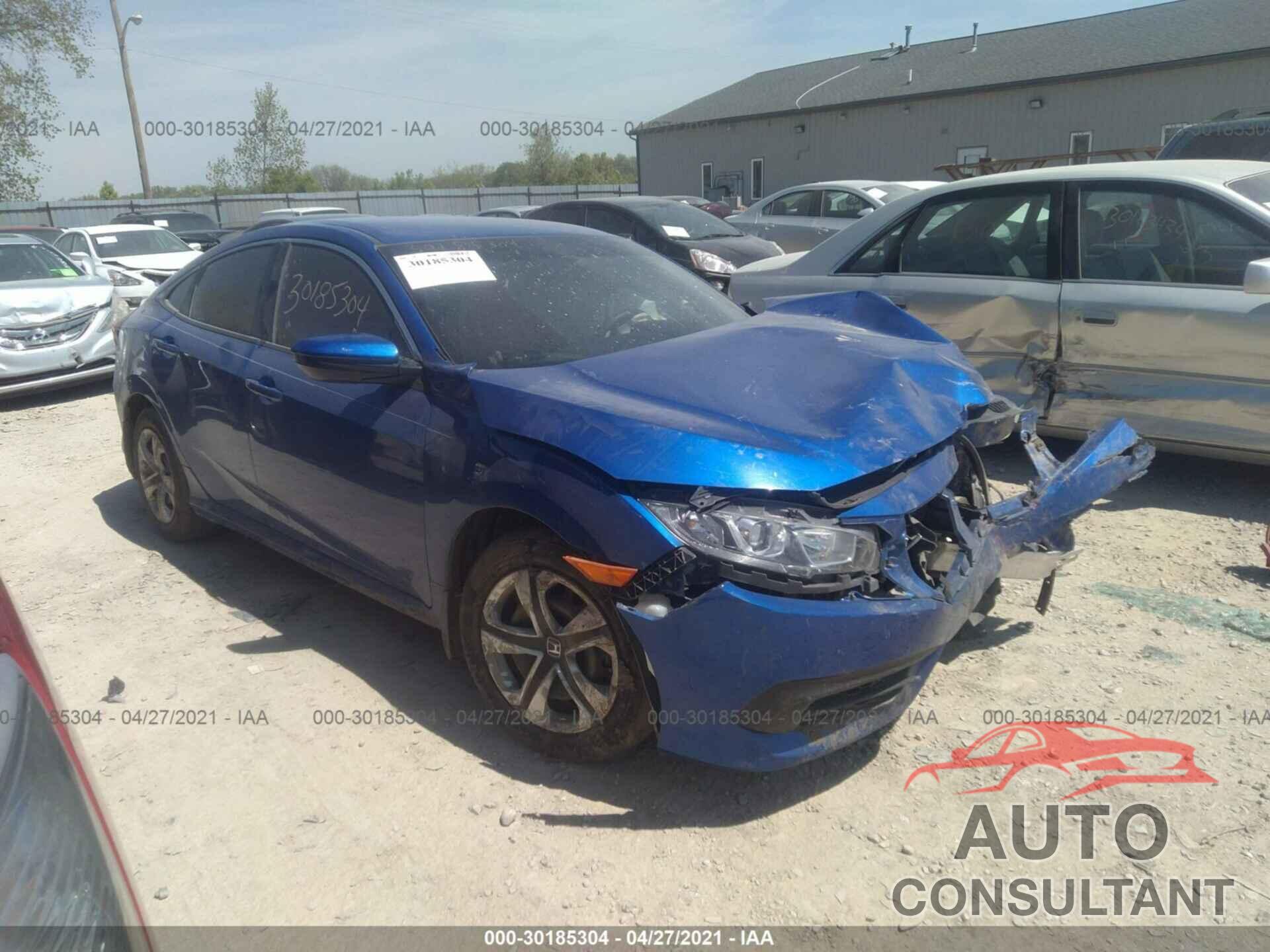 HONDA CIVIC SEDAN 2018 - 19XFC2F51JE043741