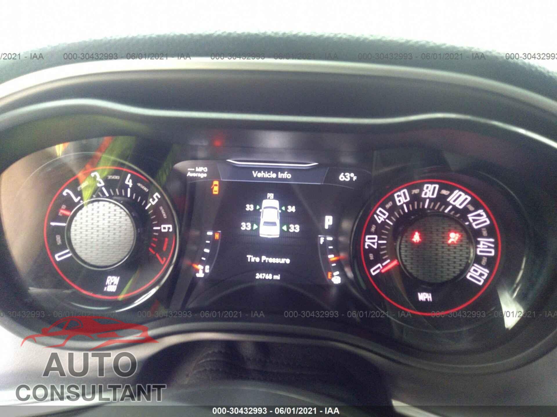 DODGE CHALLENGER 2019 - 2C3CDZAG4KH667366