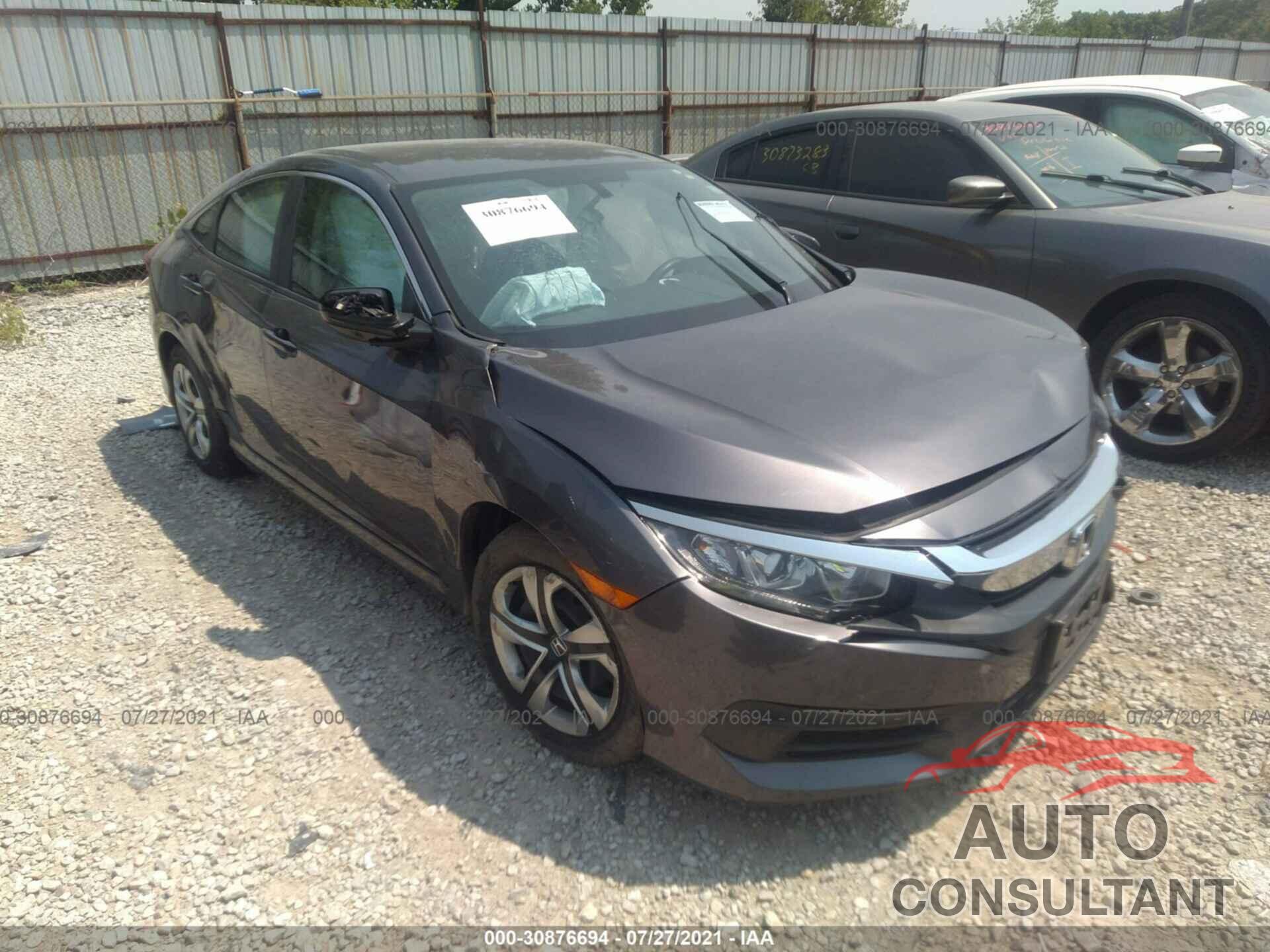 HONDA CIVIC SEDAN 2017 - 19XFC2F52HE217956