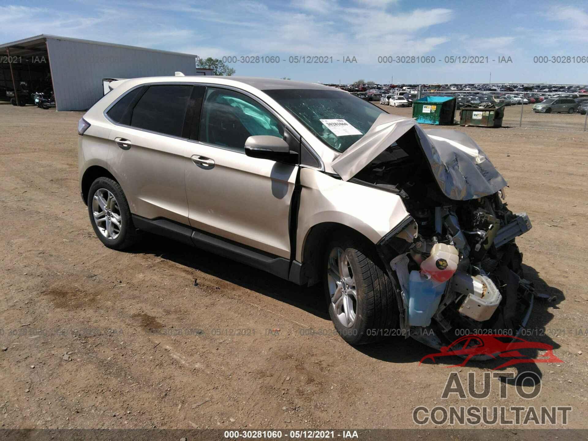 FORD EDGE 2017 - 2FMPK4K98HBB28245