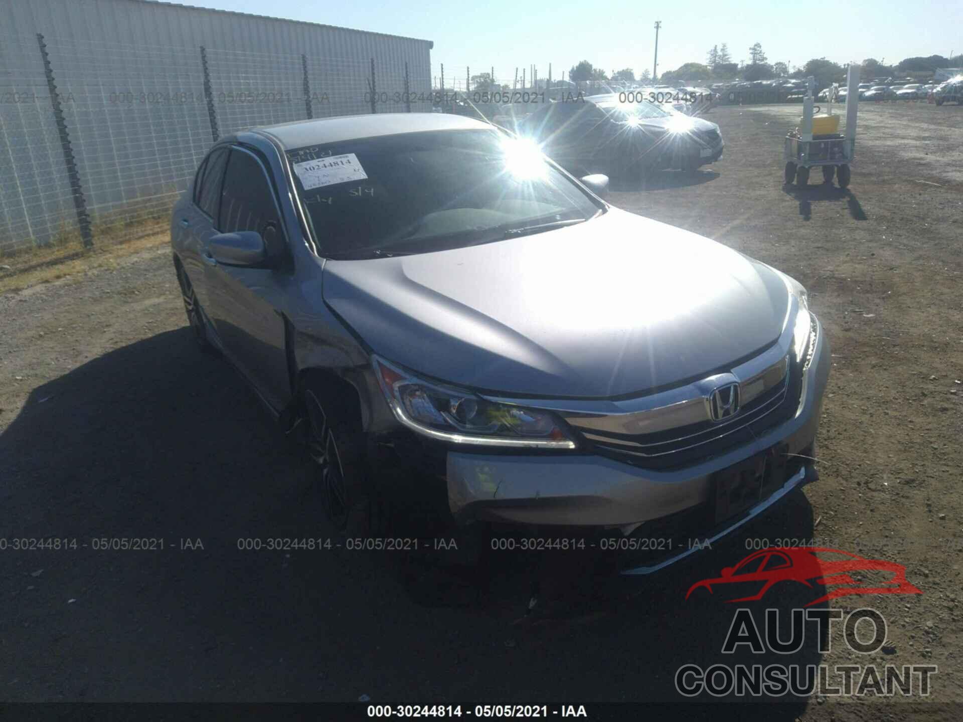 HONDA ACCORD SEDAN 2017 - 1HGCR2F53HA196721