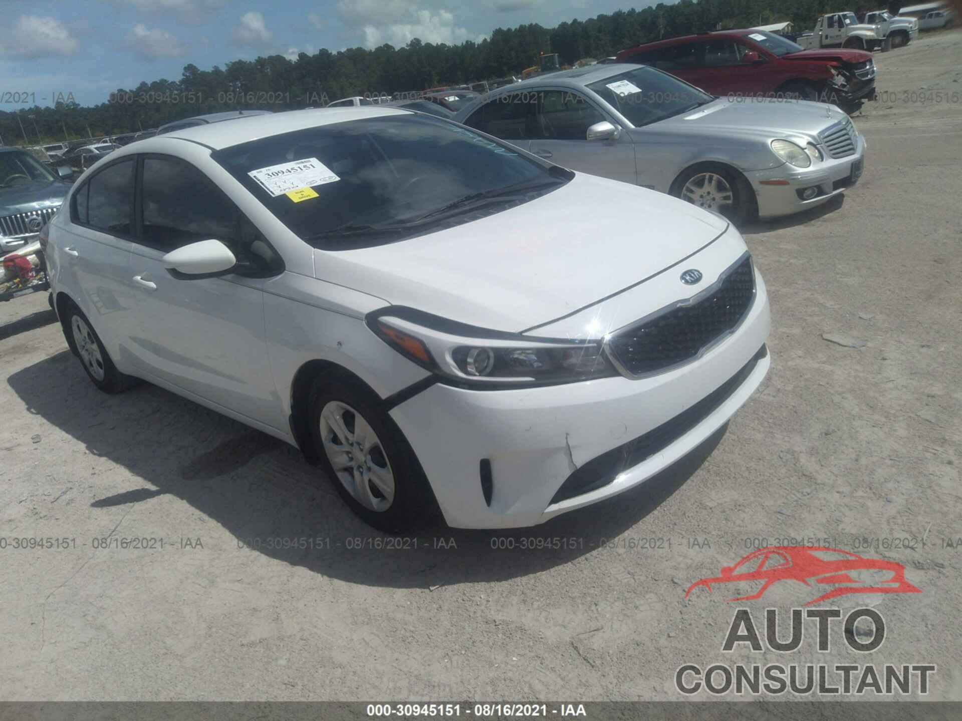 KIA FORTE 2017 - 3KPFK4A77HE120274