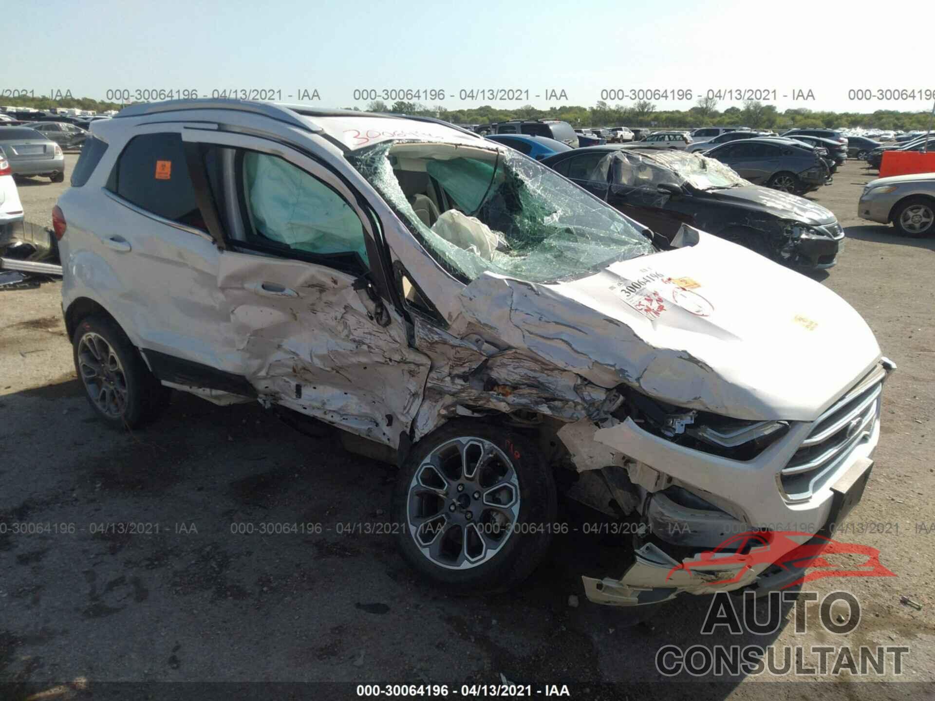 FORD ECOSPORT 2019 - MAJ6S3KL9KC288749