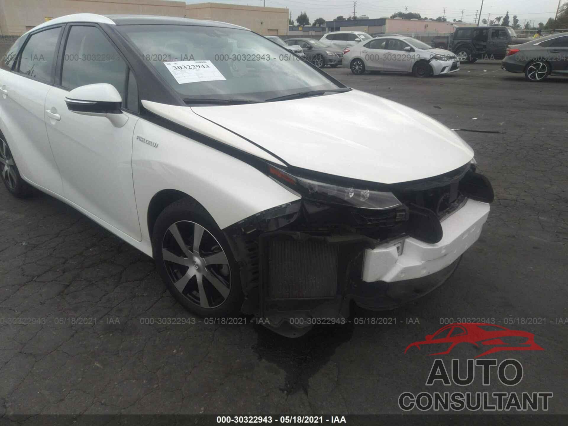 TOYOTA MIRAI 2017 - JTDBVRBD2HA002420