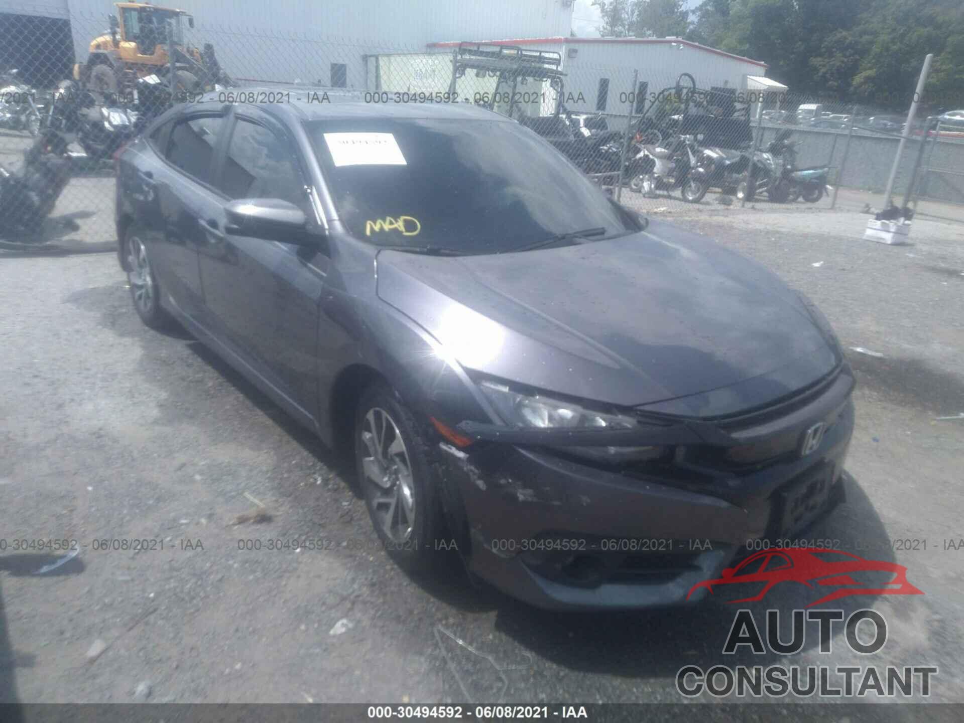 HONDA CIVIC SEDAN 2016 - 2HGFC2F7XGH545194