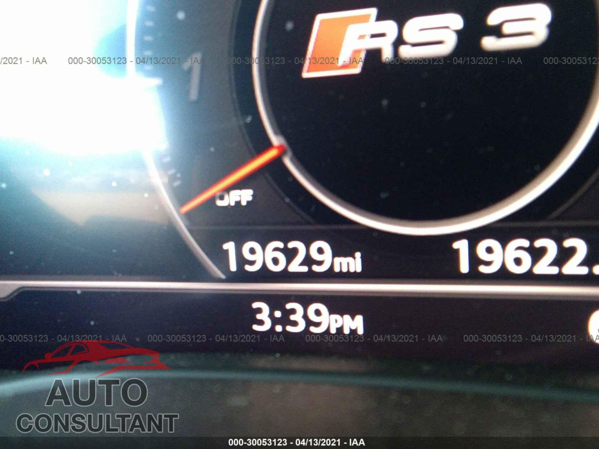 AUDI RS 3 2019 - WUABWGFF2KA902242
