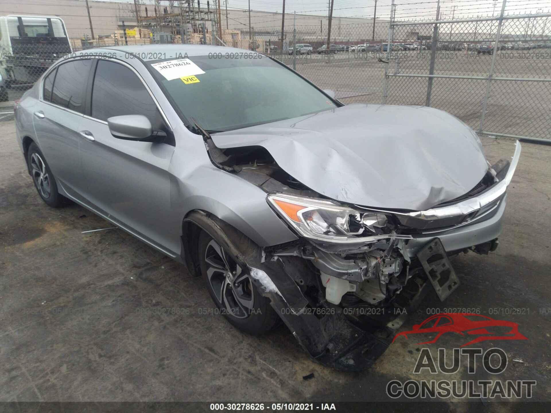HONDA ACCORD SEDAN 2016 - 1HGCR2F32GA022359