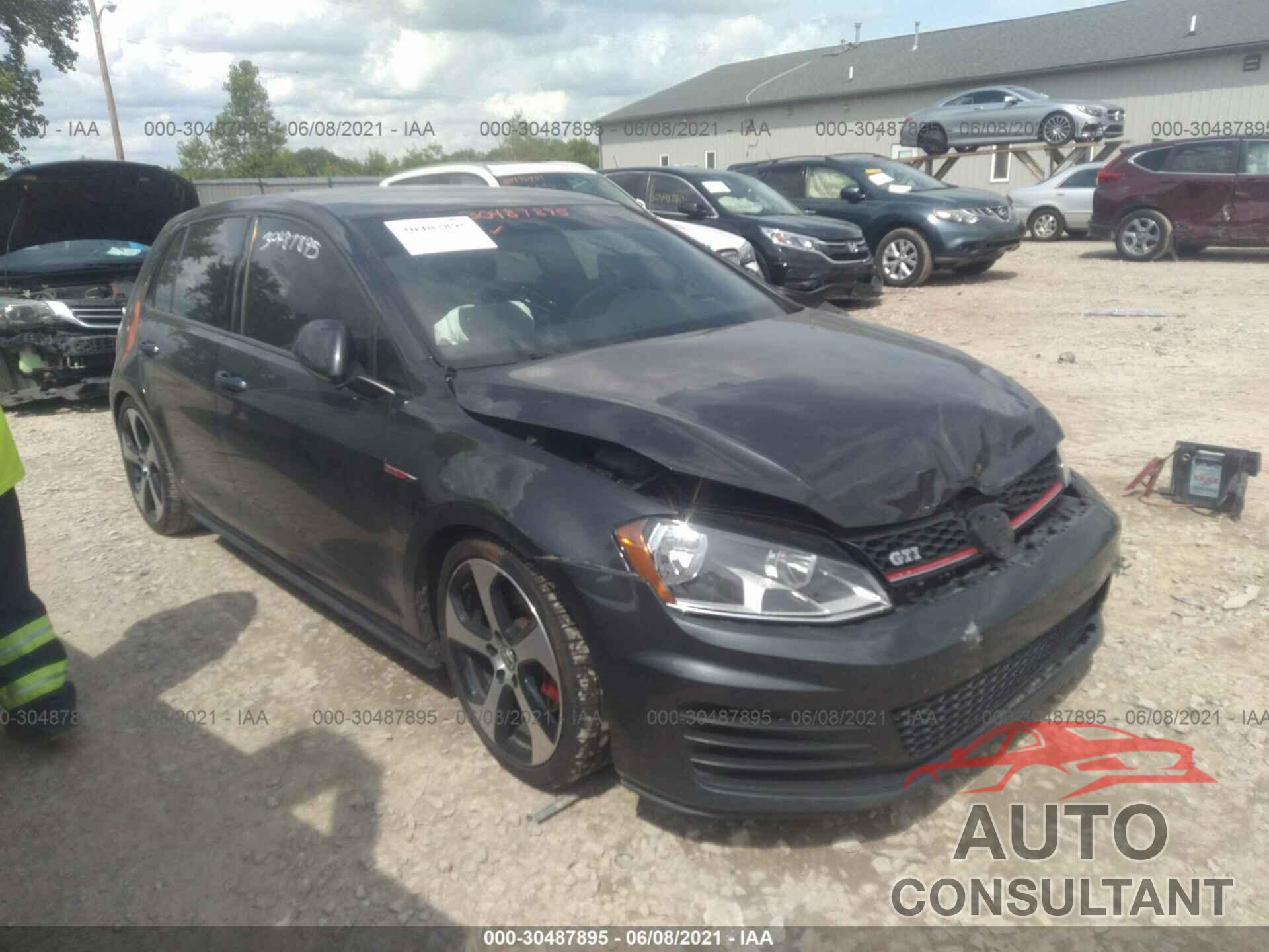 VOLKSWAGEN GOLF GTI 2017 - 3VW5T7AUXHM027414