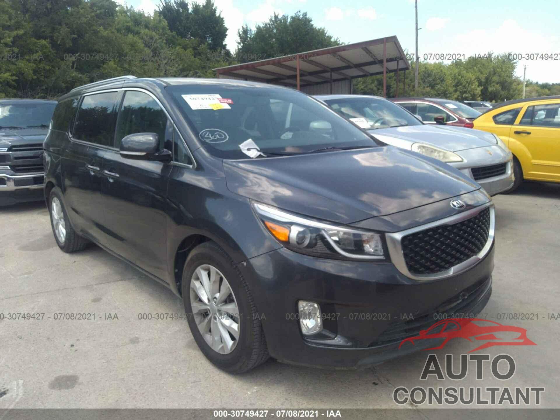 KIA SEDONA 2016 - KNDMC5C12G6100408