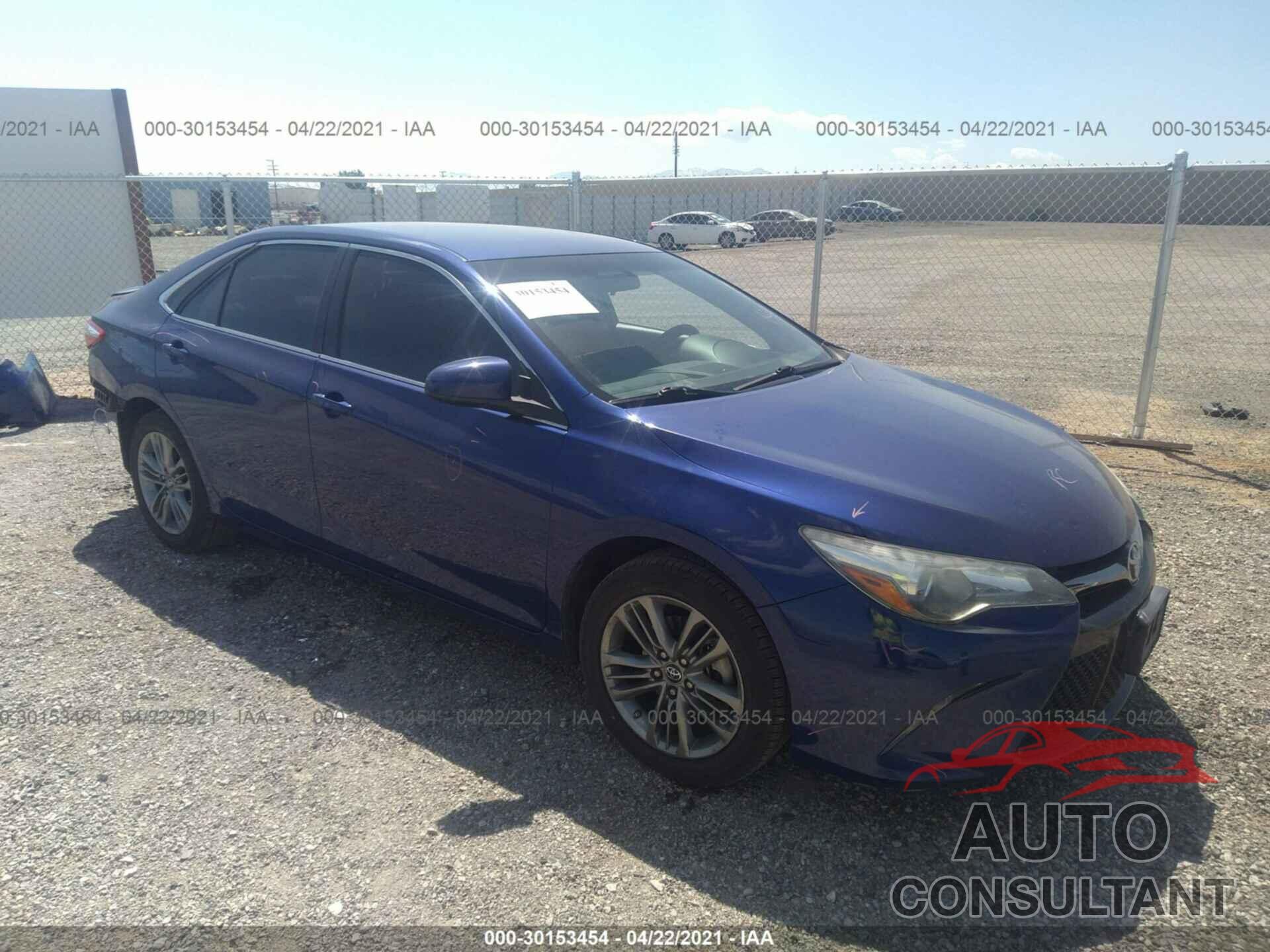 TOYOTA CAMRY 2016 - 4T1BF1FK9GU591403