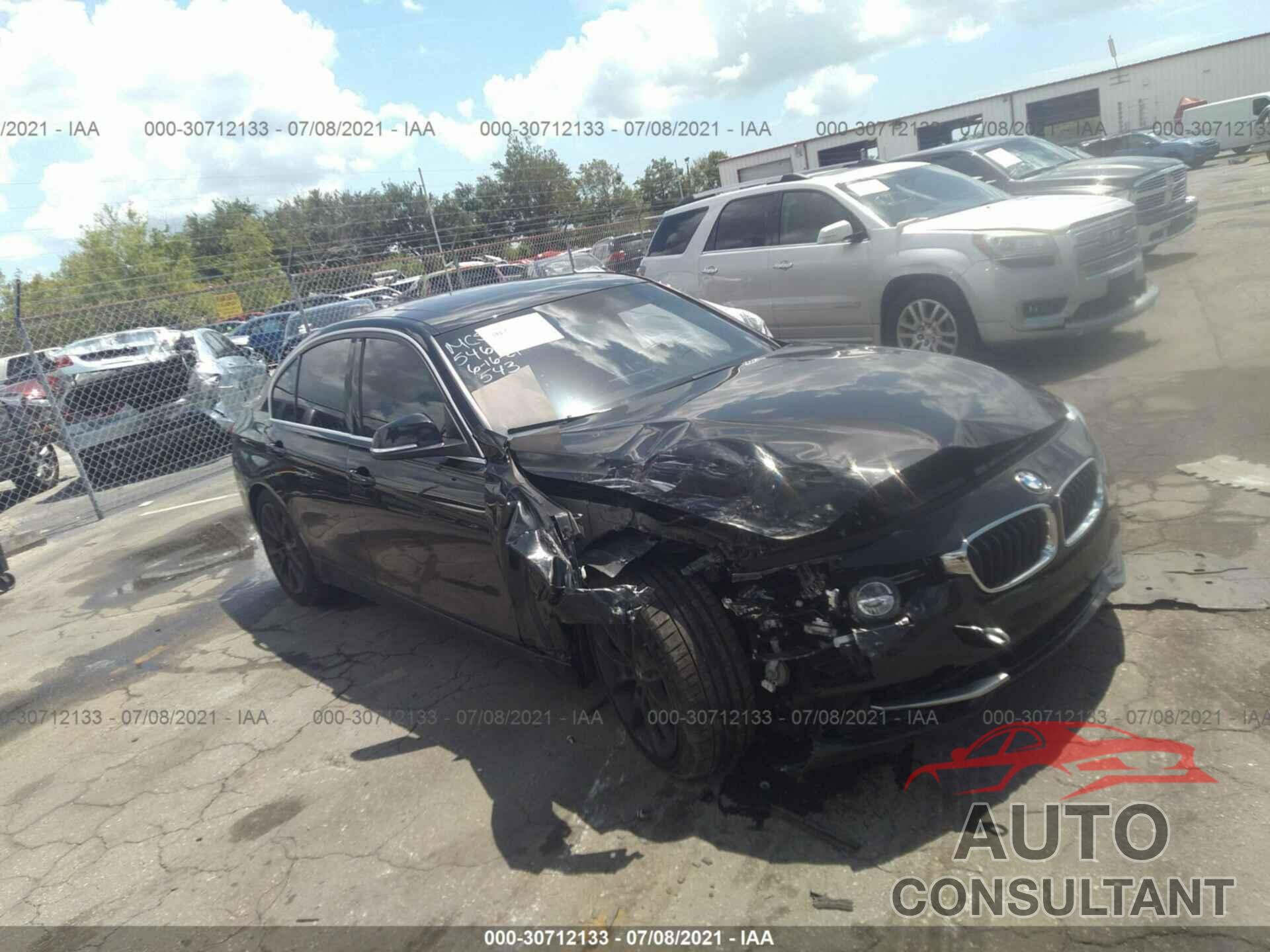 BMW 3 SERIES 2017 - WBA8B3G32HNU36150