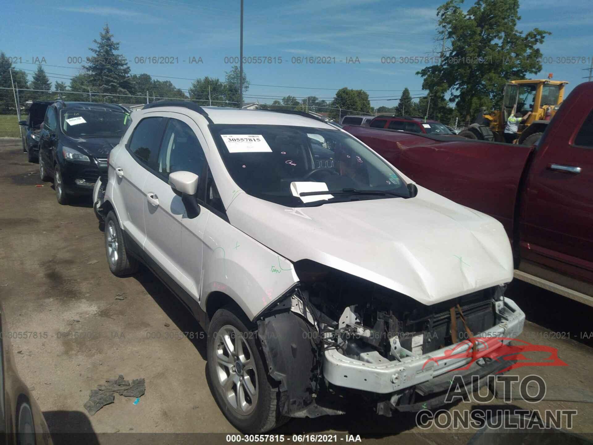 FORD ECOSPORT 2018 - MAJ3P1TE4JC190560