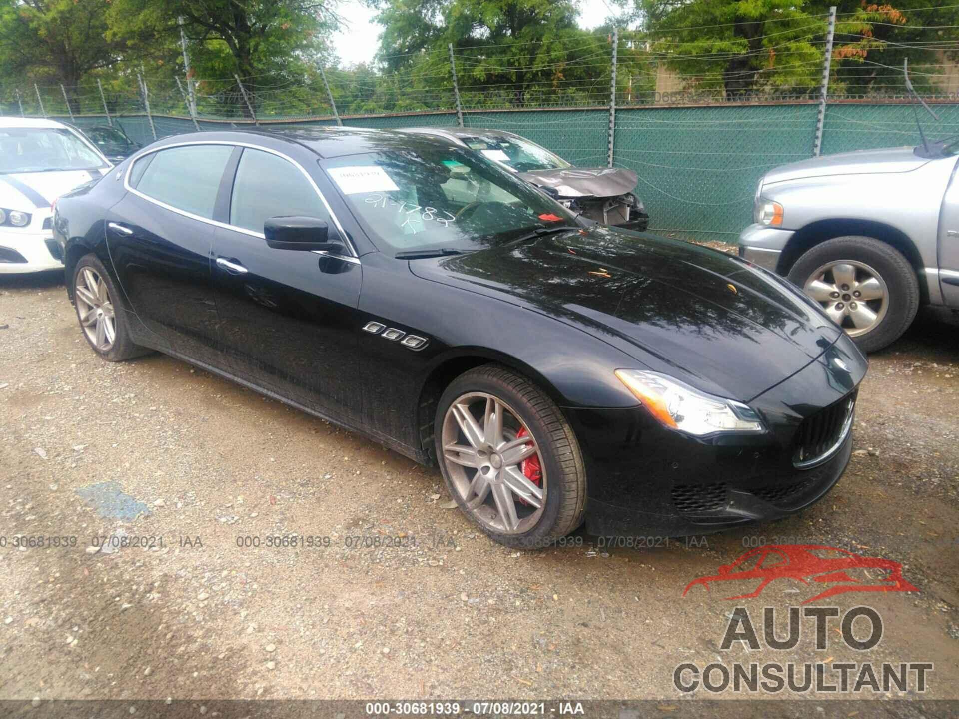 MASERATI QUATTROPORTE 2016 - ZAM56RRA7G1190724